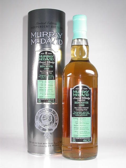 * Ben Nevis 1999/2007 Bourbon / Grenache Murray McDavid 46% vol. 0,7l