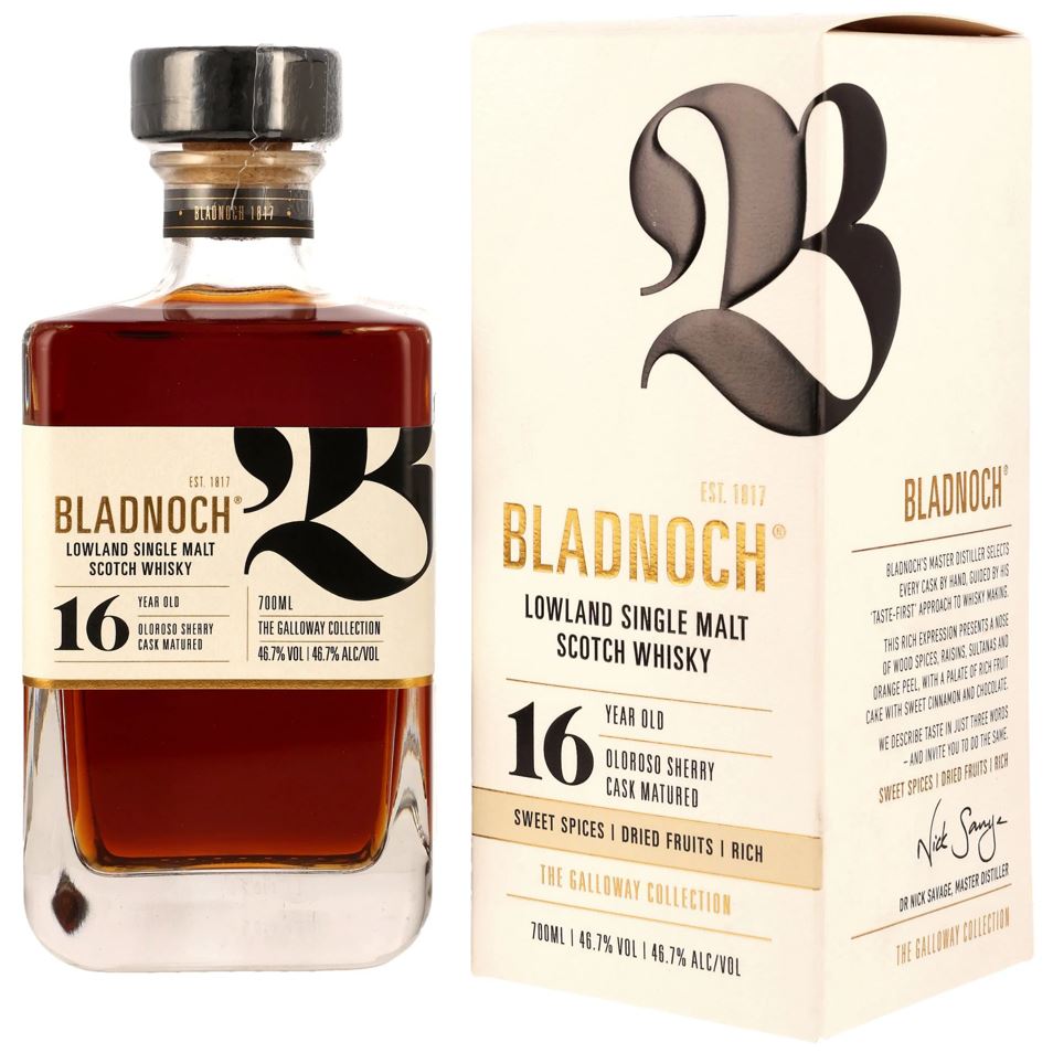 Bladnoch 16 Jahre The Galloway Collection