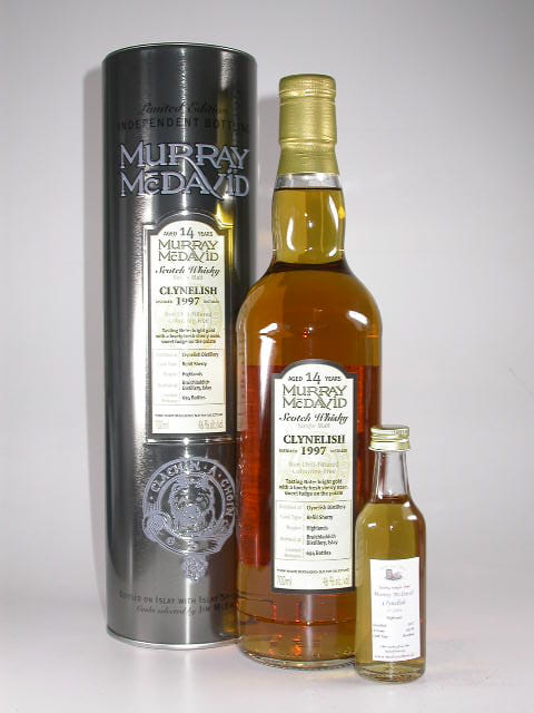 Clynelish 14 Jahre 1997 Refill Sherry Murray McDavid 46%vol. Sample 0,05l