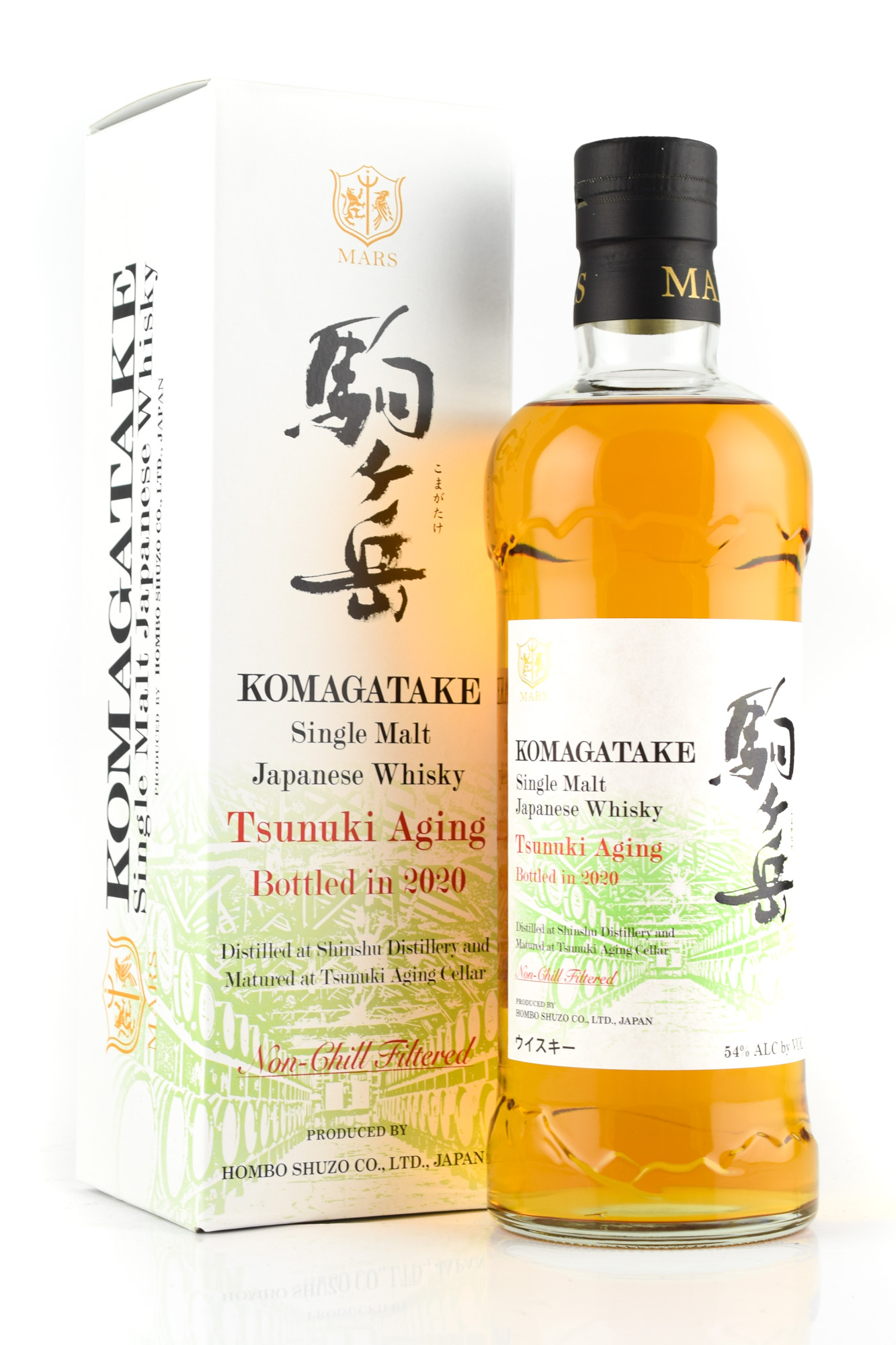 Mars Shinshu Komagatake Tsunuki Aging 2020 54%vol. 0,7l
