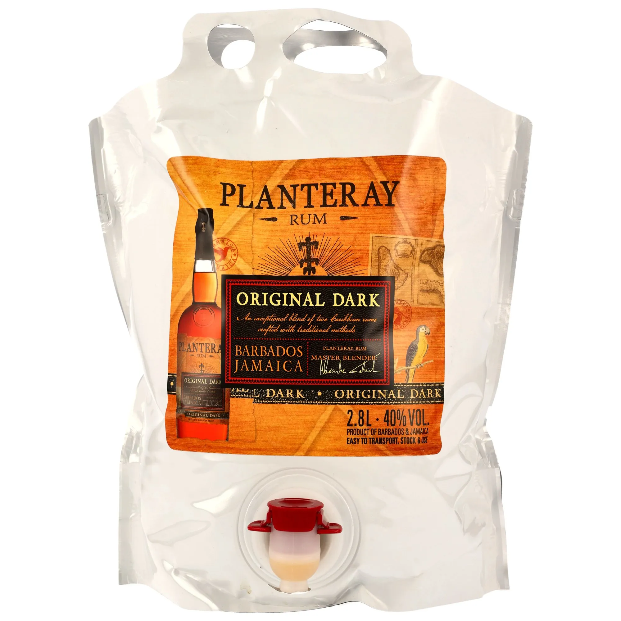 Planteray (Plantation) Rum Original Dark - 2,8L Pouch