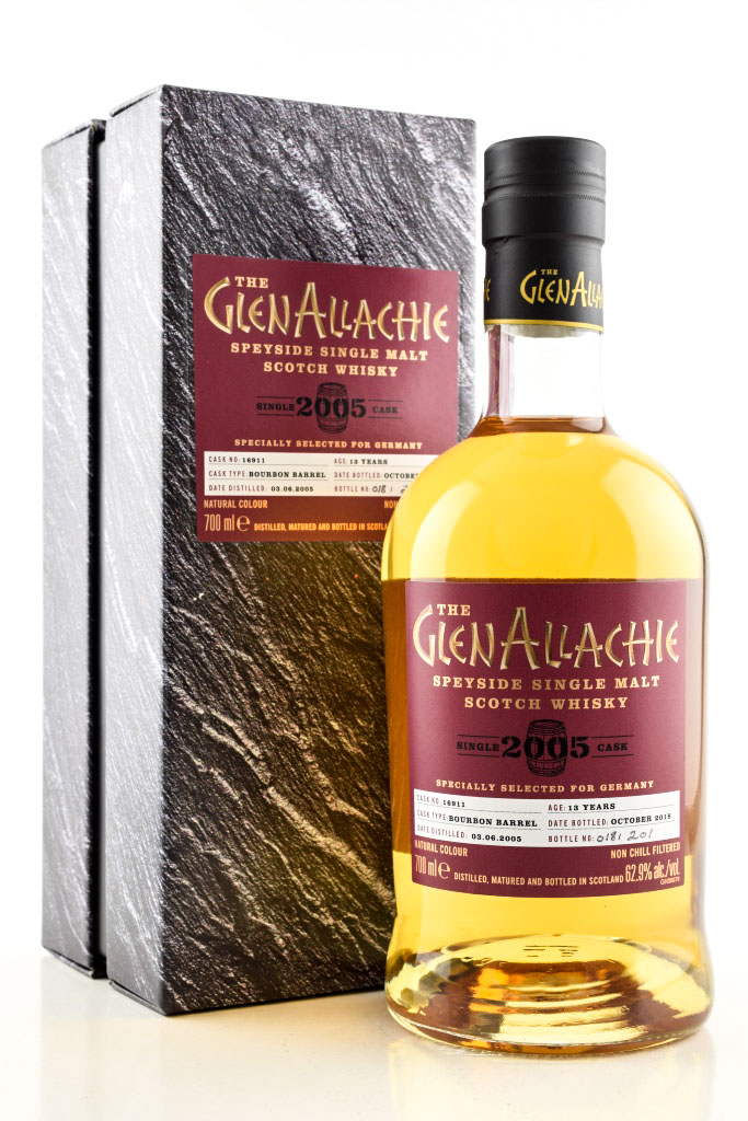 GlenAllachie 13 year old 2005/2018 Bourbon Barrel 62,9%vol. 0,7l