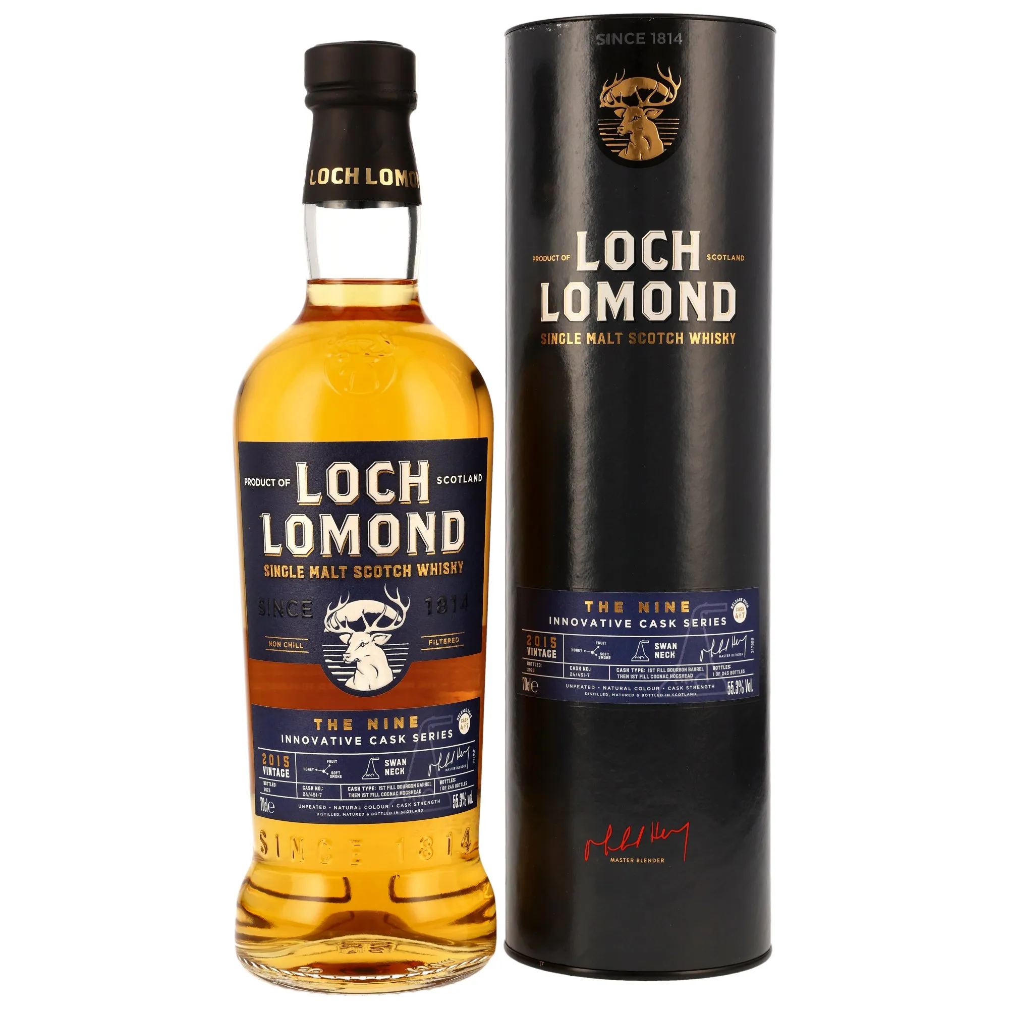 Loch Lomond Single Cask 2015/2025 - Bourbon/Cognac 24/451-7 - The Nine 2025