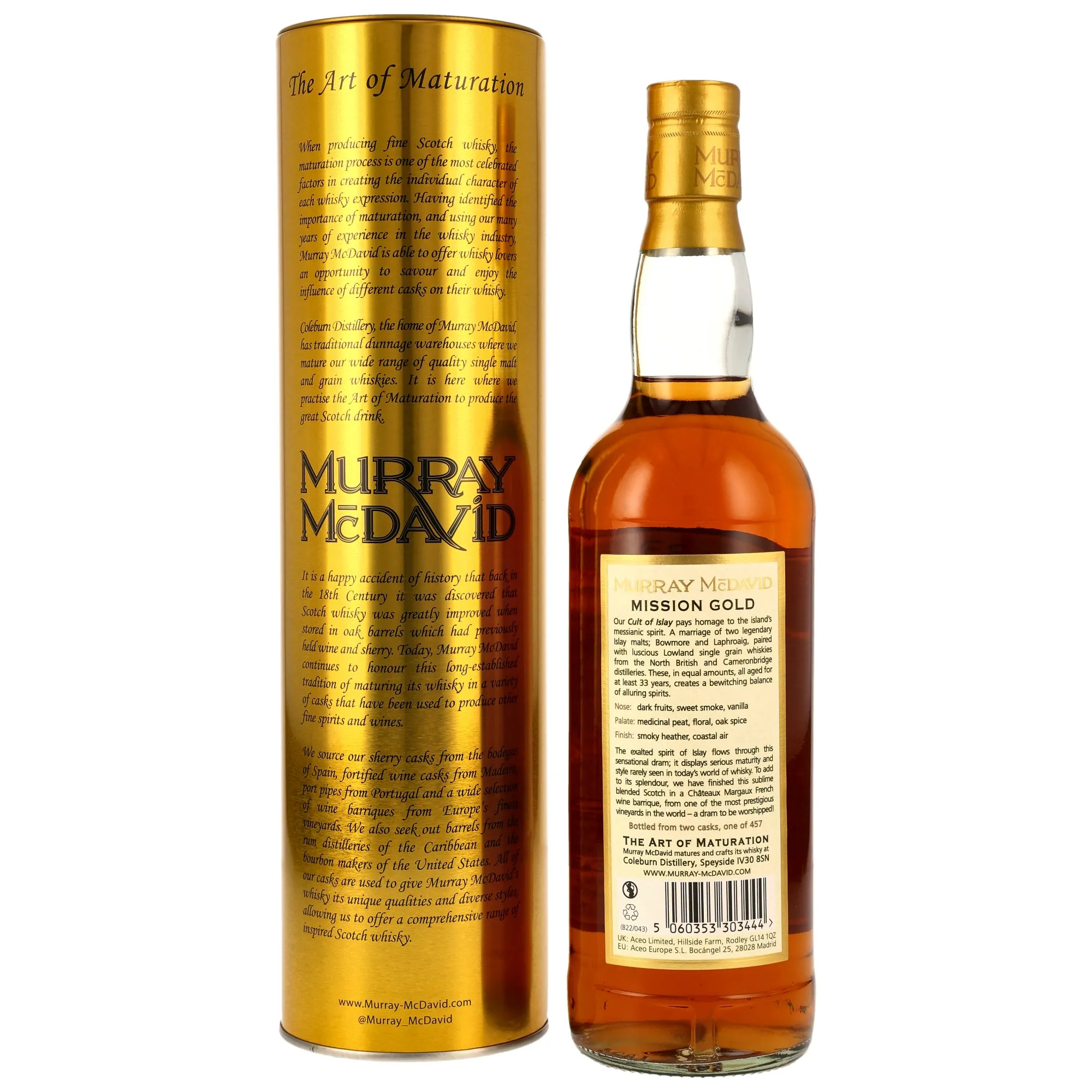 Cult of Islay 1989 - 33 Jahre - 1st Fill Premier Cru Wine Finish #1800901+238951 - Murray McDavid