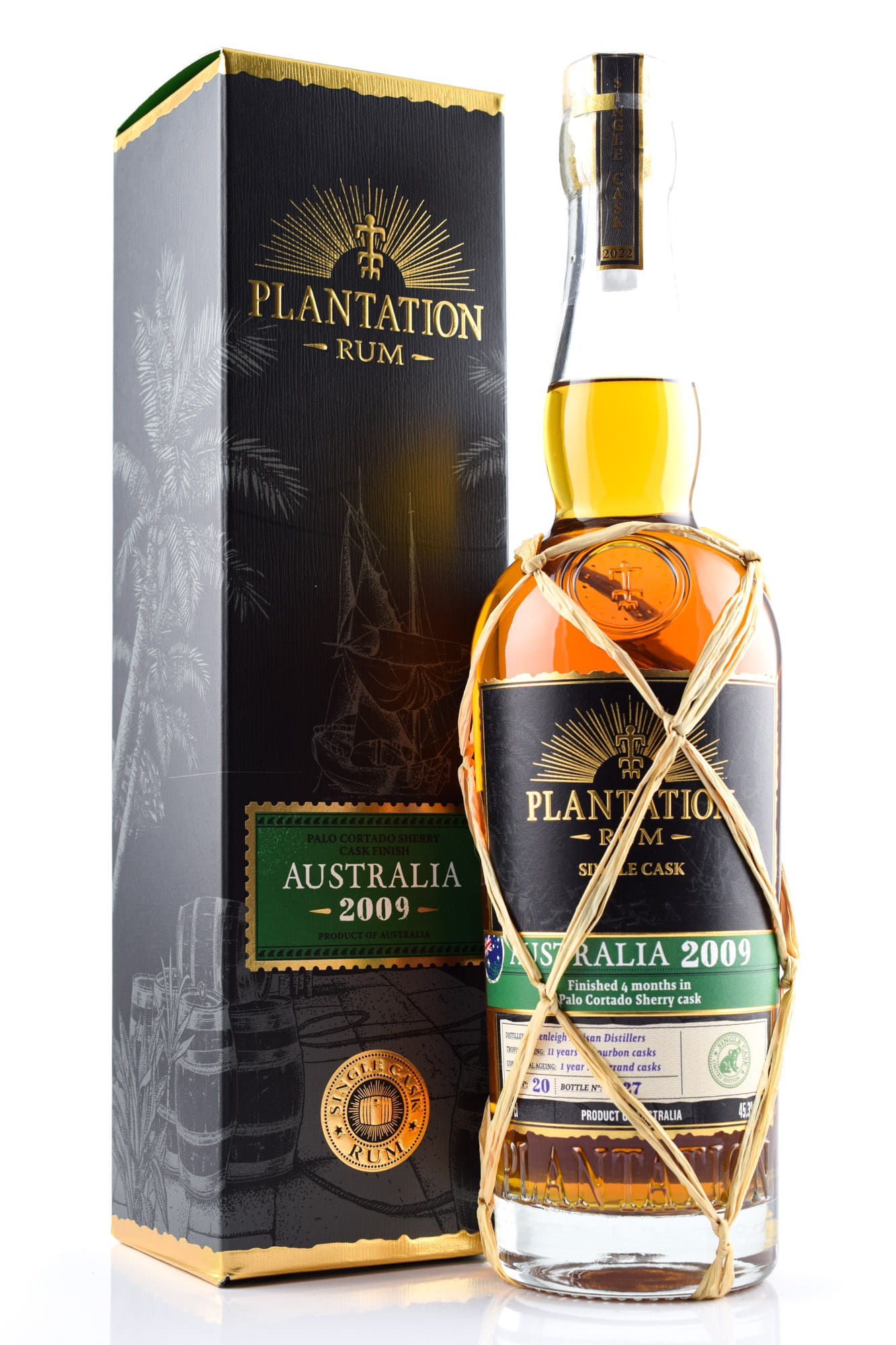Plantation Australia 2009 Palo Cortado Sherry Cask Finish 45,3%vol. 0,7l Plantation Australia 2009 Palo Cortado Sherry Cask Finish 45,3%vol. 0,7l