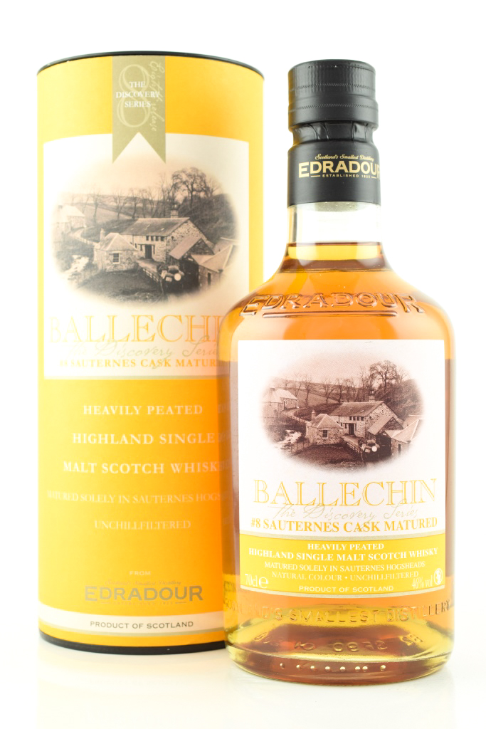 Ballechin # 8 Sauternes (First-fill) Matured 46% vol. 0,7l