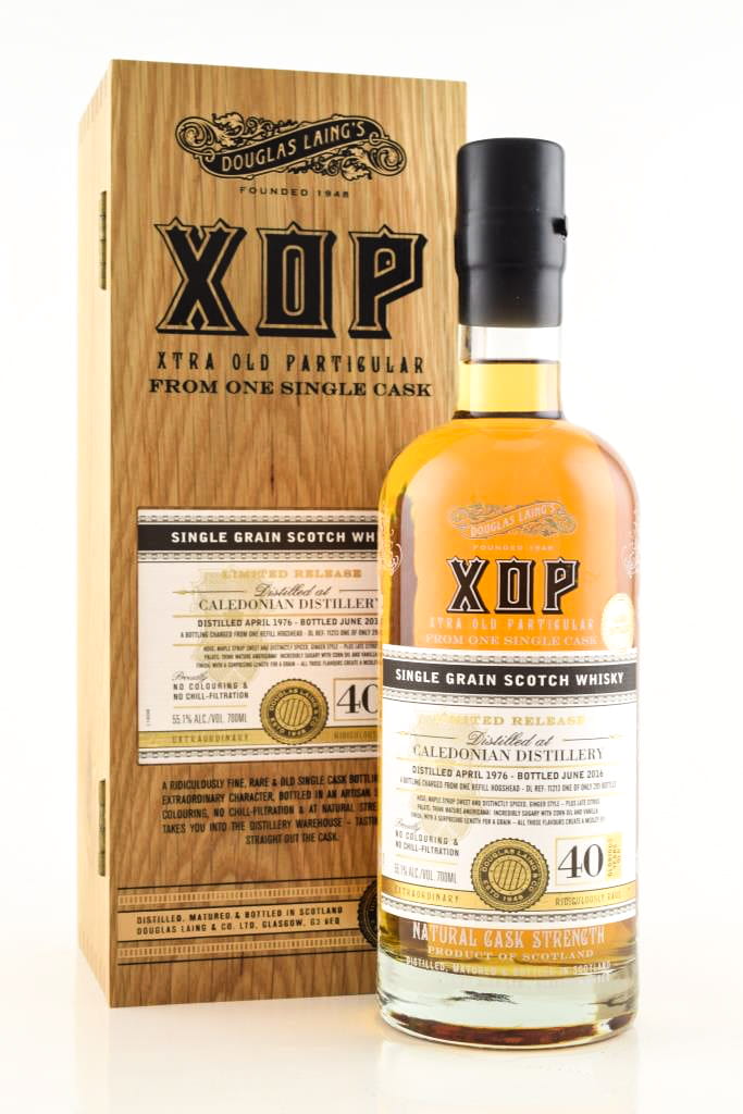 Caledonian 40 Year Old 1976/2016 Refill Hogshead Douglas Laing XOP 55.1% vol. 0,7l Caledonian 40 Year Old 1976/2016 Refill Hogshead Douglas Laing XOP 55.1% vol. 0,7l