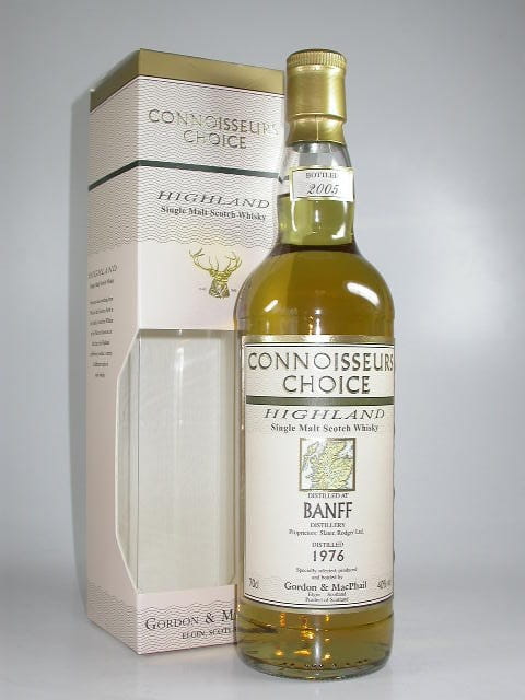 Banff 1976/2005 Gordon & MacPhail Connoisseurs Choice 40%vol. 0,7l