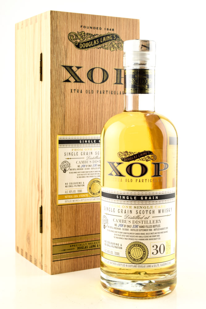 Cambus 30 year old 1988/2019 Refill Hogshead Douglas Laing XOP 46%vol. 0,7l