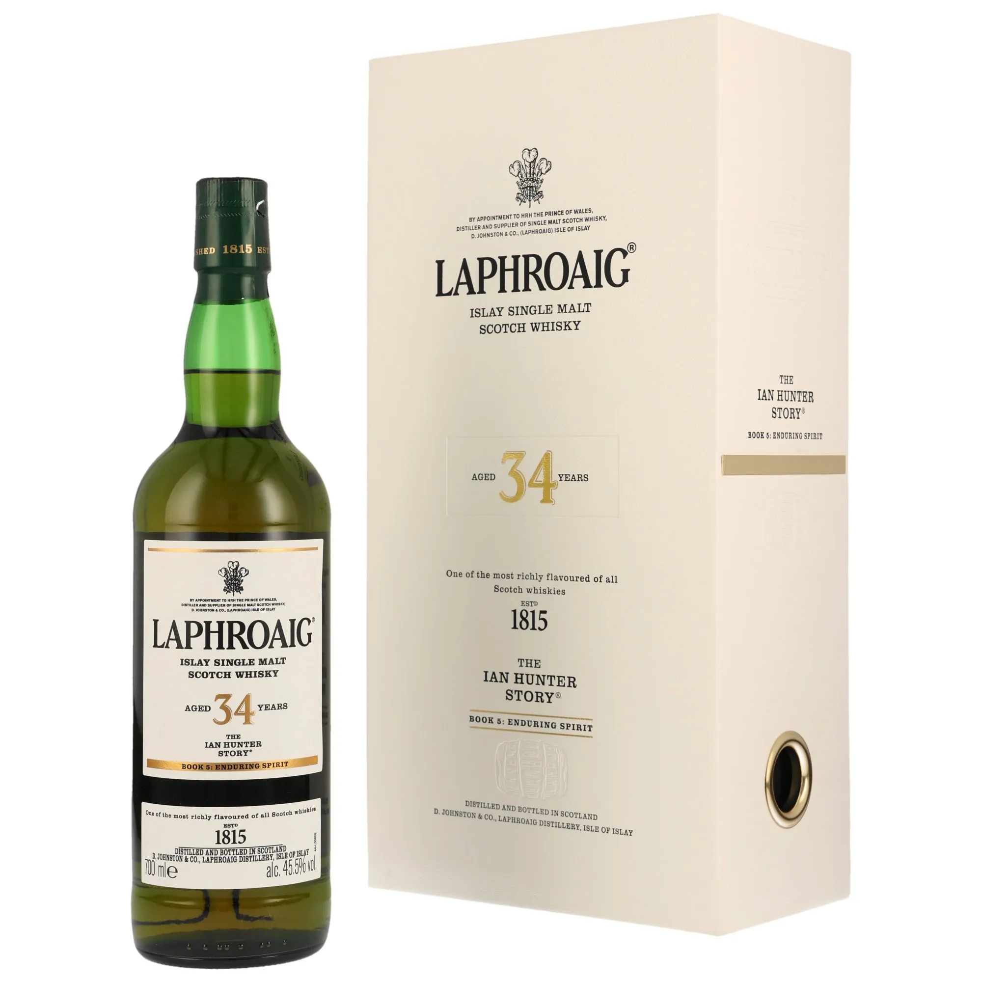 Laphroaig 34 Year Old - The Ian Hunter Story 2023