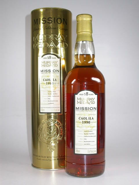 Caol Ila 1990/2009 Bourbon/Haut Brion Murray McDavid Gold Series 53,6%vol. 0,7l