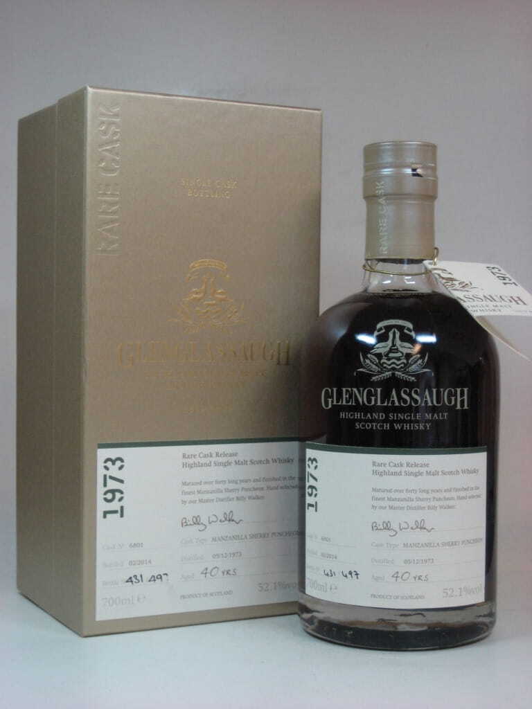 Glenglassaugh 40 Jahre 1973/2014 Manzanilla Sherry Puncheon #6801 52,1%vol. 0,7l