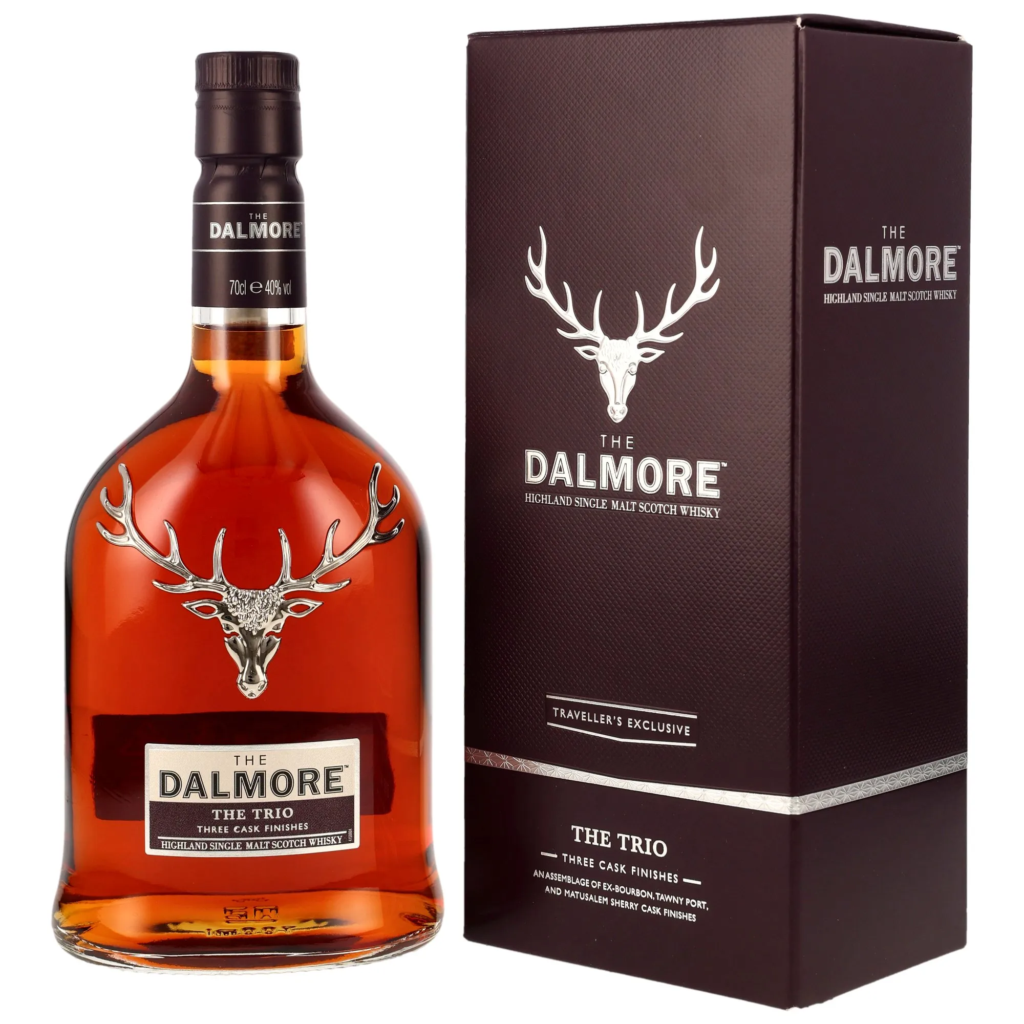 Dalmore The Trio, Bourbon & Port & Sherry Cask, 2019, 40%