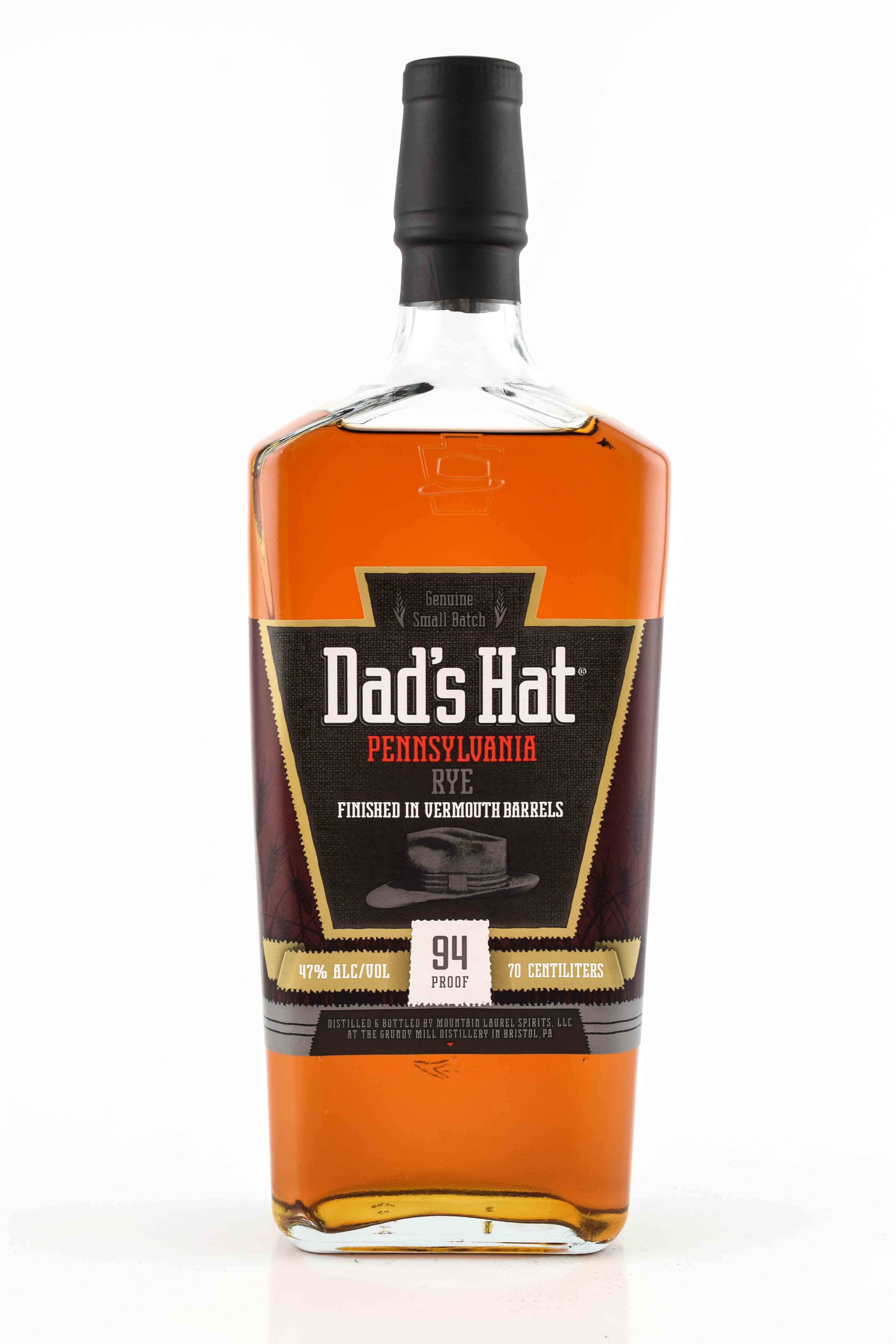 Dad's Hat Pennsylvania Rye Vermouth barrels 47% vol. 0,7l