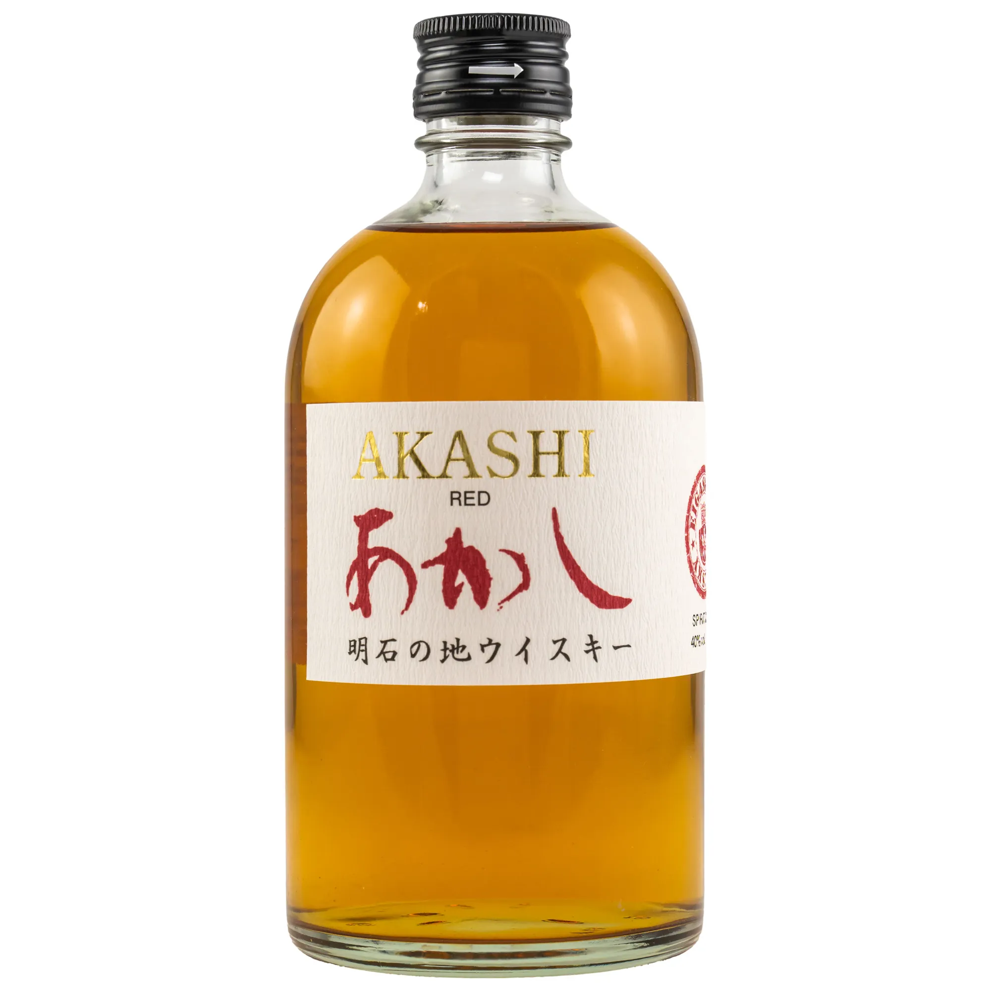 Akashi Red, Bourbon & Sherry Cask, 40%