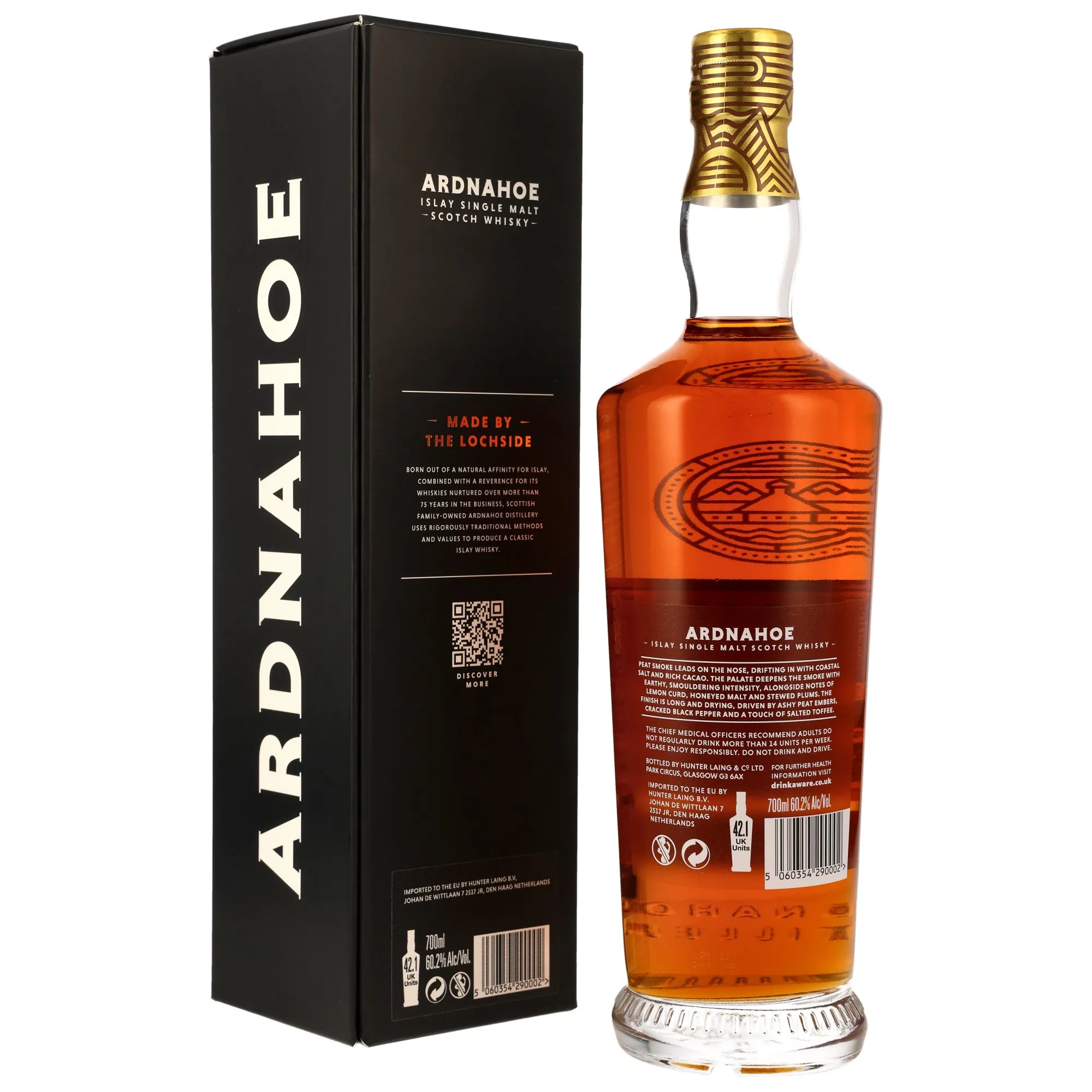 Ardnahoe Chairmans Selection 6 Year Old - Heavily Peated Sherry & Bourbon Casks
