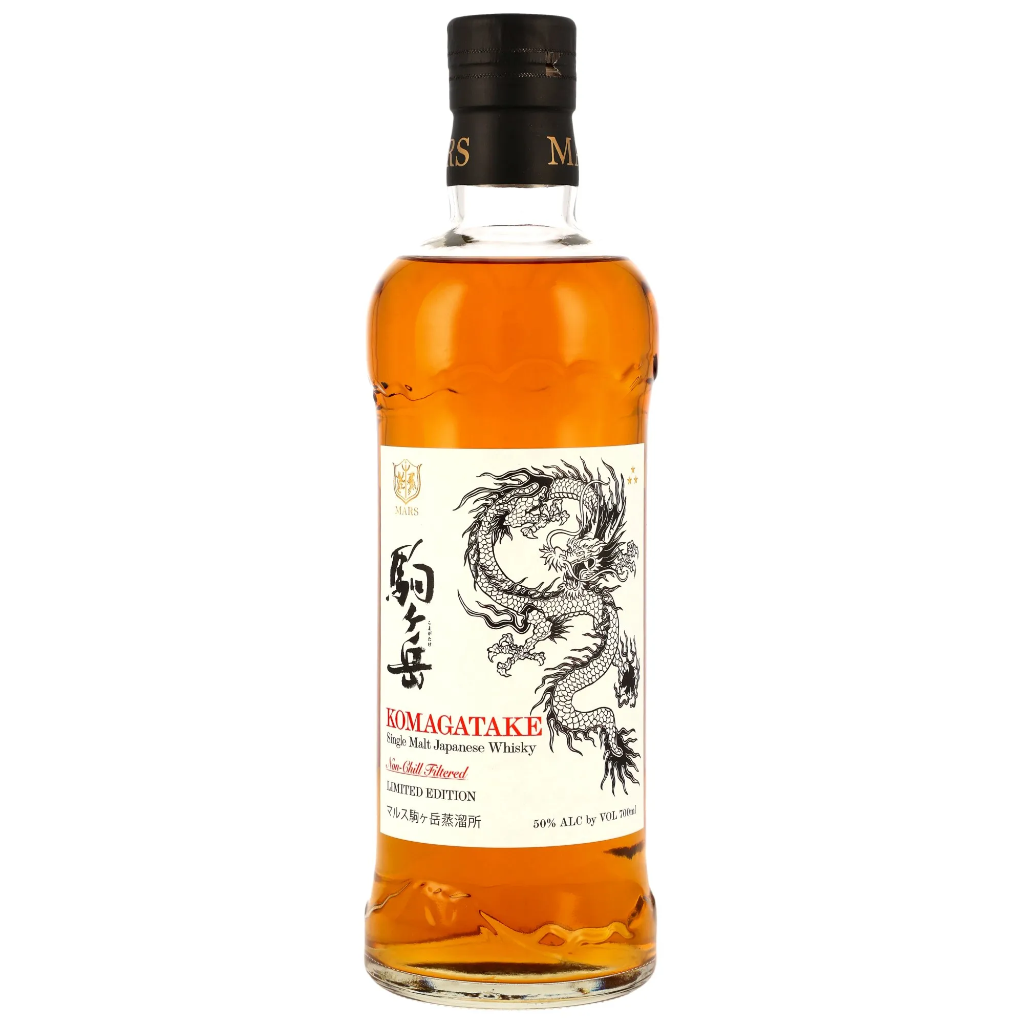 Mars Komagatake White Dragon Small Batch Limited Edition - Kirsch exclusive, Bourbon & Sherry Cask, 50%