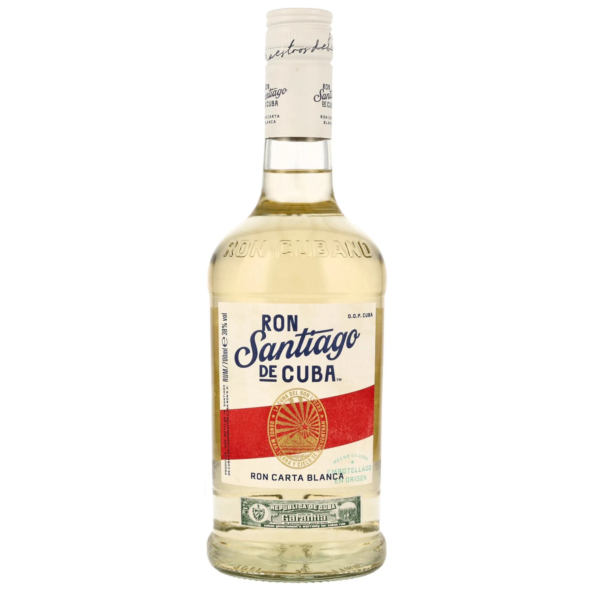 Santiago de Cuba Carta Blanca White Rum