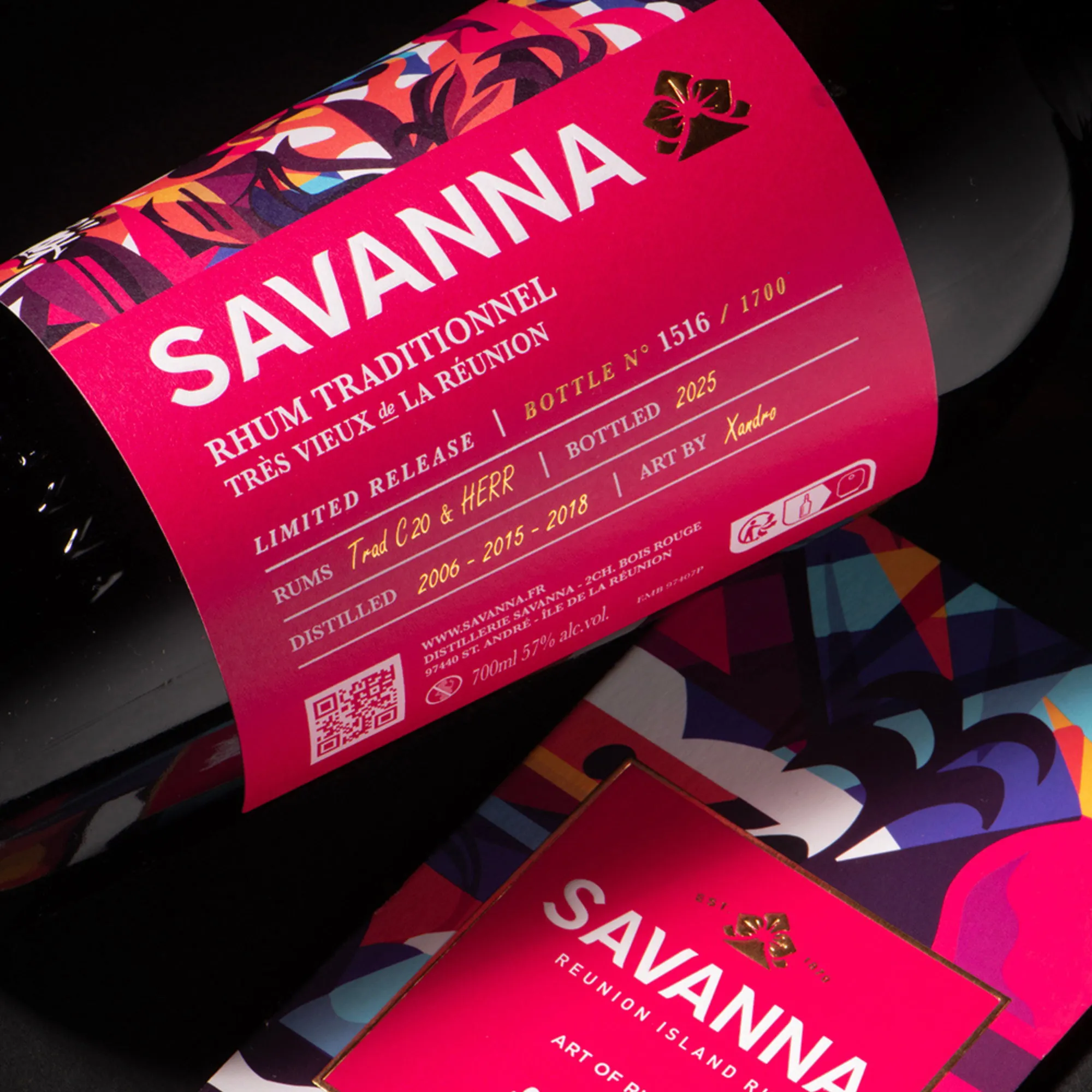 Savanna Art of Rum by Xandro - Reunion Island Rhum Traditionnel