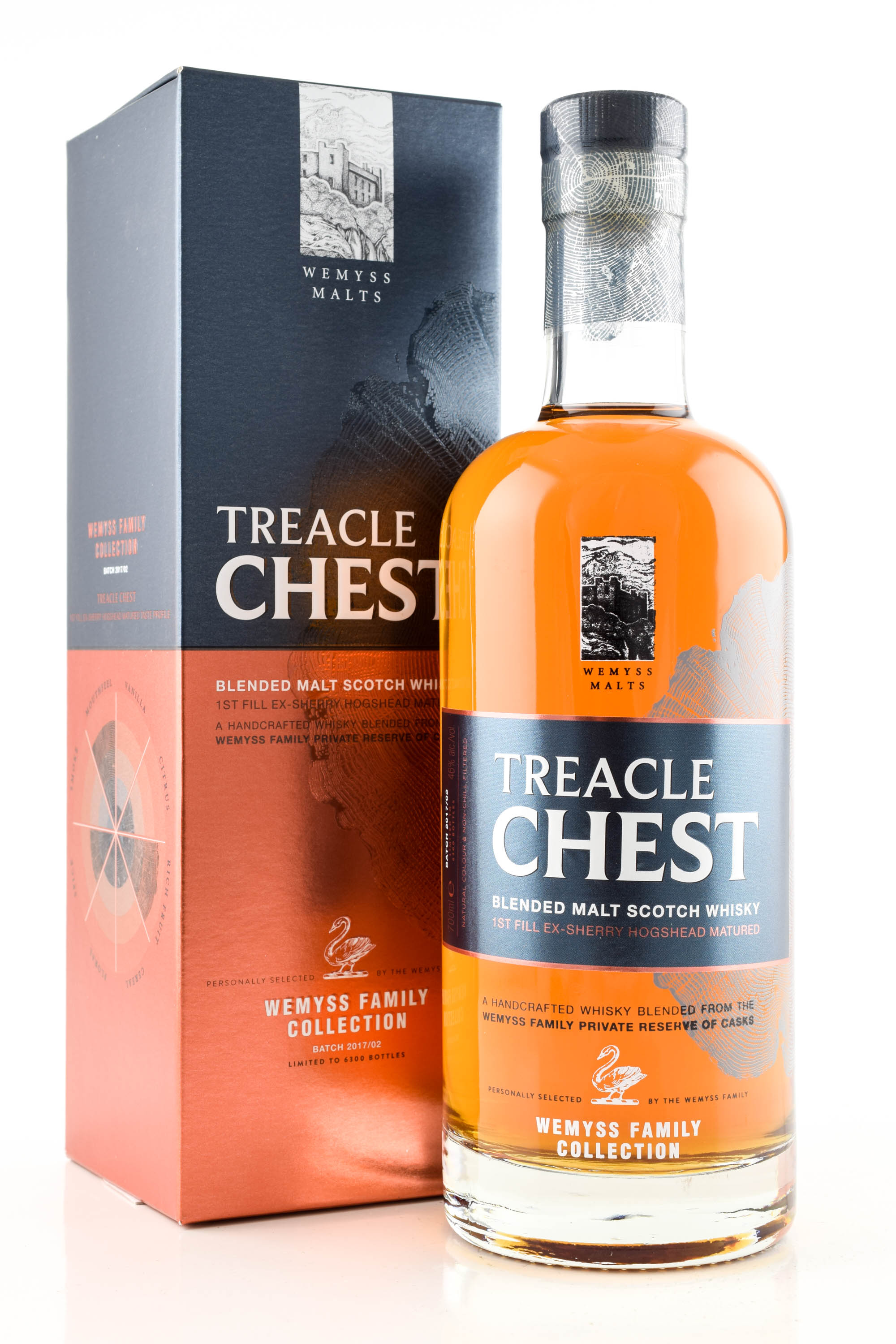 Treacle Chest Wemyss Malts 46% vol. 0,7l Treacle Chest Wemyss Malts 46% vol. 0,7l