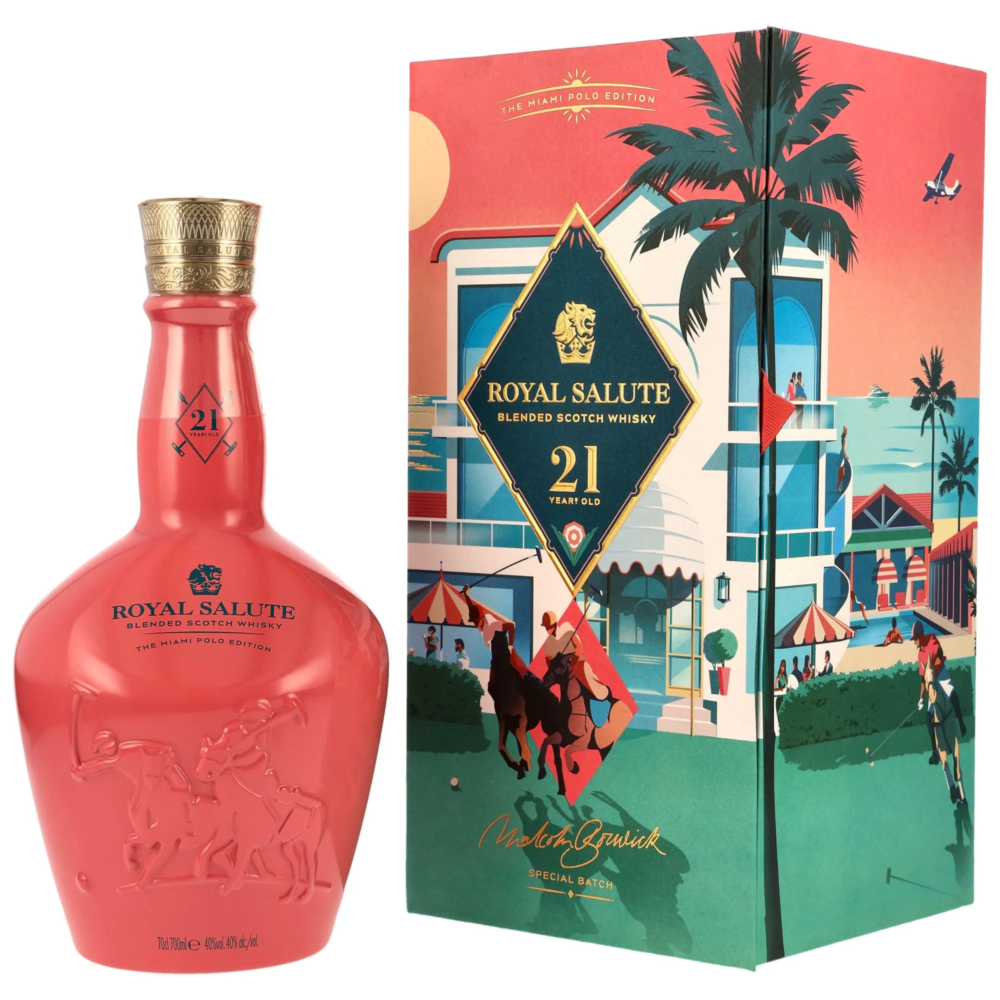 Chivas Regal Royal Salute 21 Year Old Miami Polo Edition