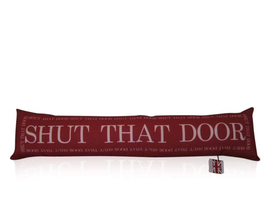 Zugluftstopper Kissen Shut that Door - Evans Lichfield ca. 87x21cm