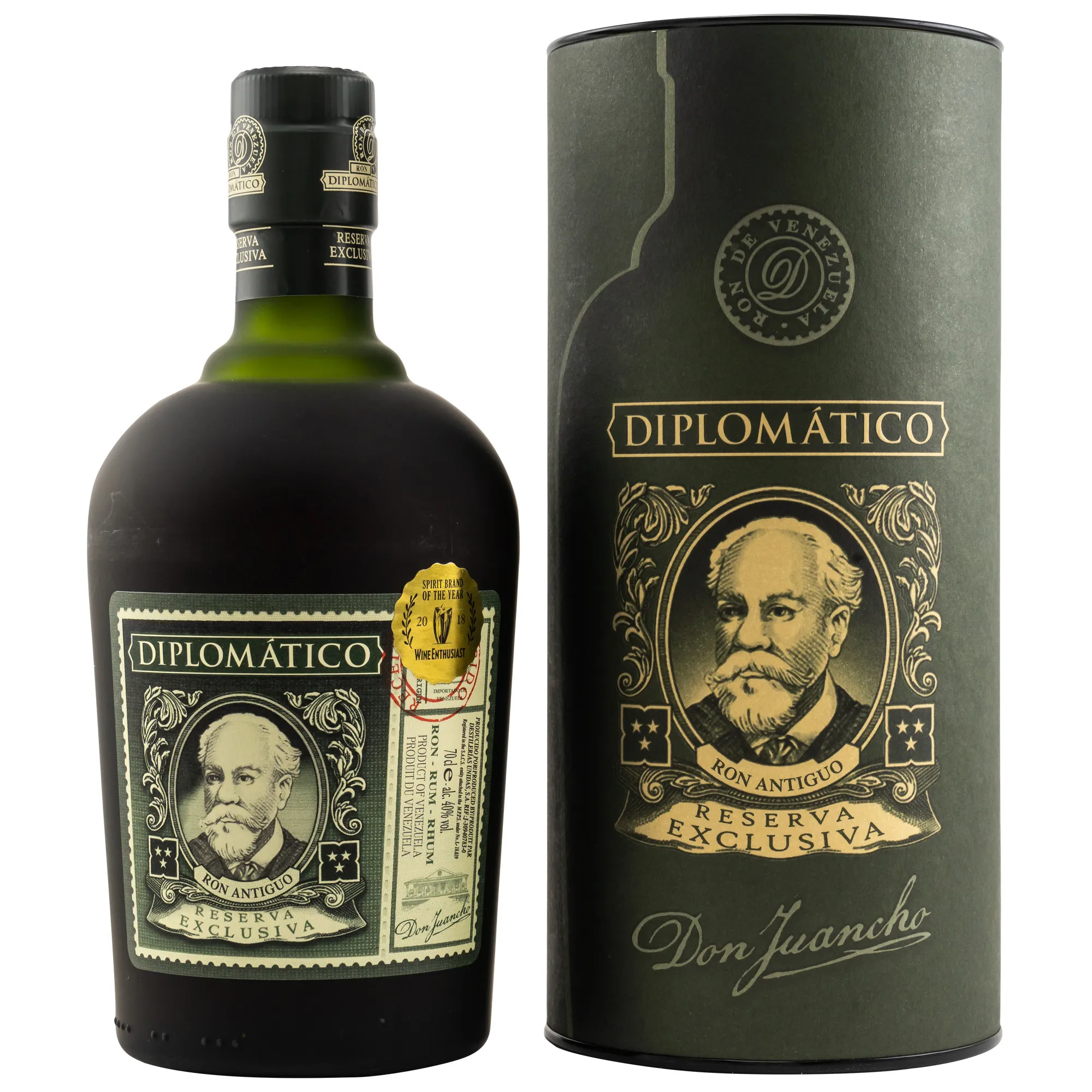 Diplomatico Reserva Exclusiva mit Geschenkdose