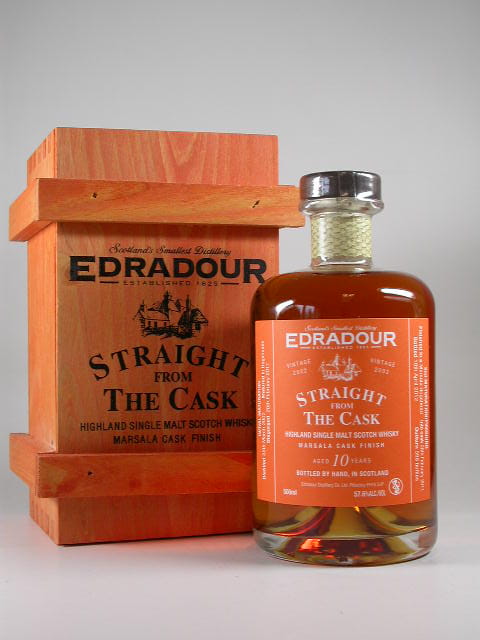 Edradour 2002/2012 Marsala Finish 57,6%vol. 0,5l