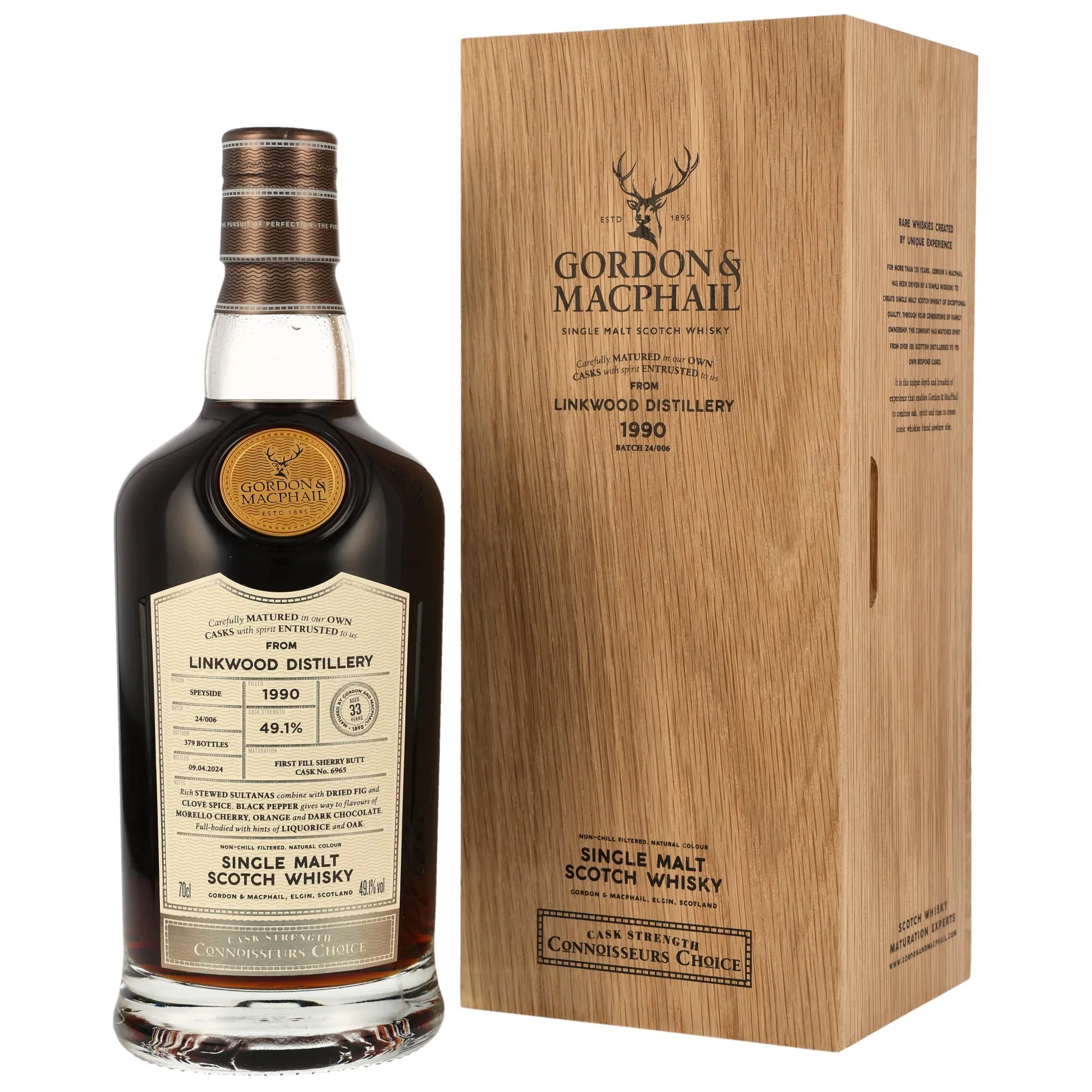 Linkwood 1990/2024 - 33 Jahre - G&M CC UPPER #6965