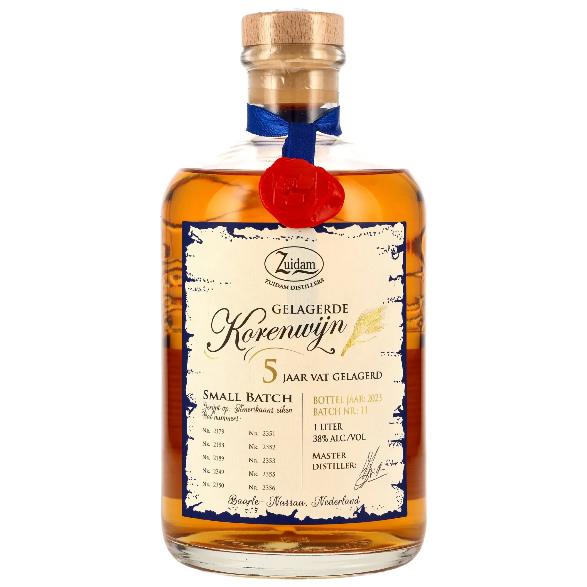Zuidam Korenwijn Genever 5 year old