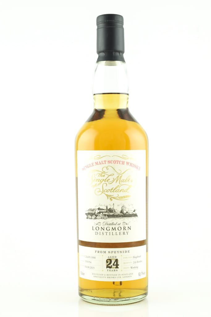 Longmorn 24 Jahre 1990/2015 "The Single Malts of Scotland" 53,7%vol. 0,7l