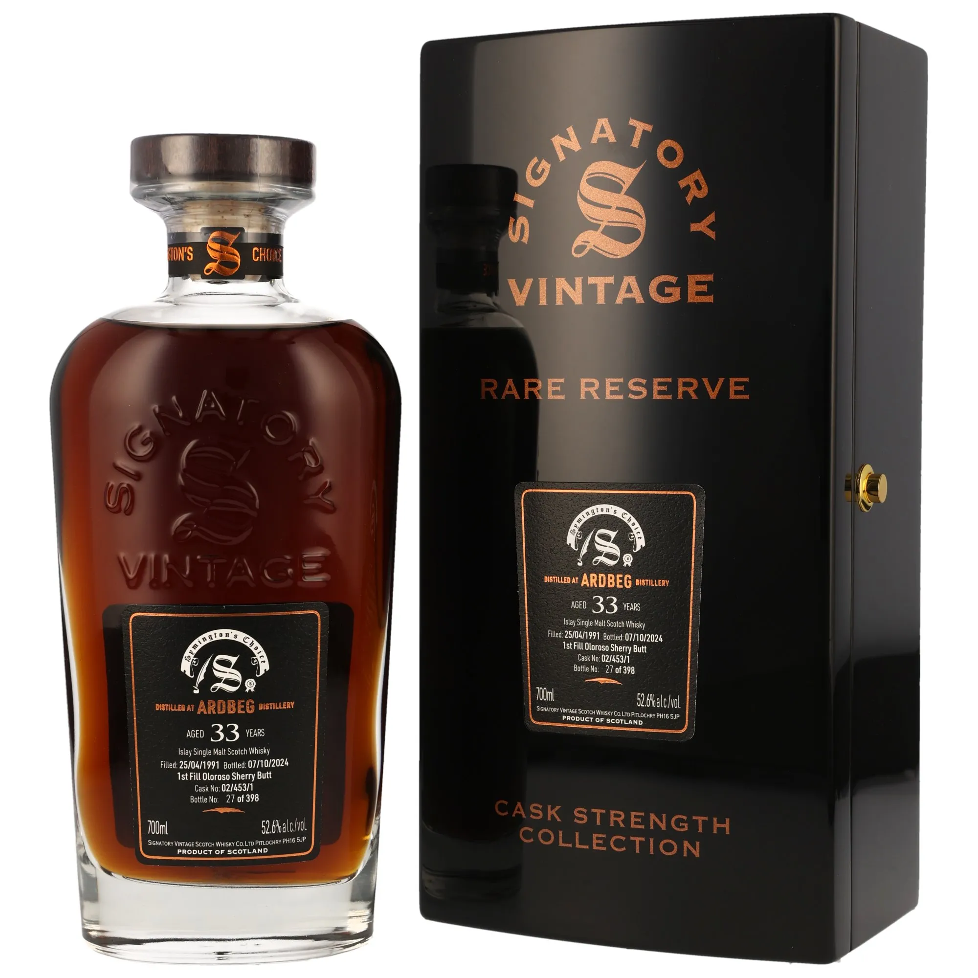 Ardbeg 1991/2024 - 33 Jahre - #02/453/1 Sig RR