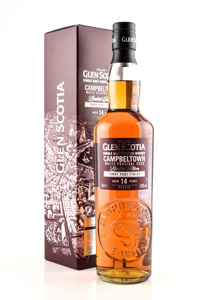 Glen Scotia 14 year old Tawny Port Finish Campbeltown Malts Festival 2020 52,8%vol. 0,7l