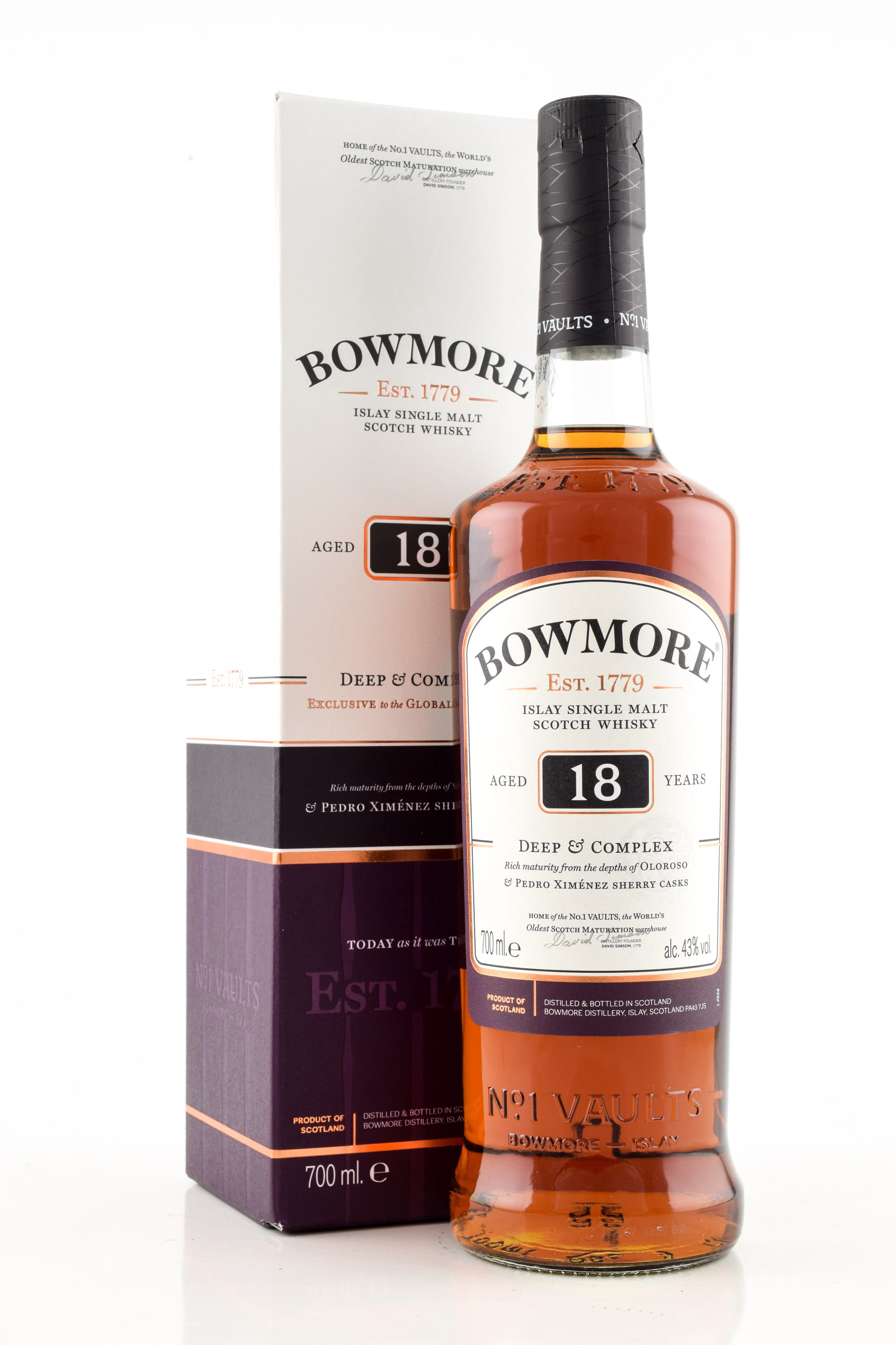 Bowmore 18 Jahre Deep & Complex