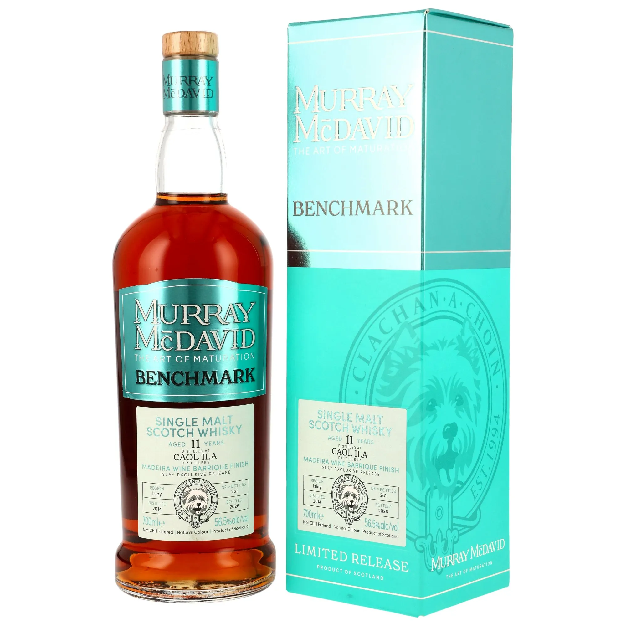 Caol Ila 2014/2026 - 11 Jahre - Madeira Wine Barrique Finish #2100638 - Murray McDavid