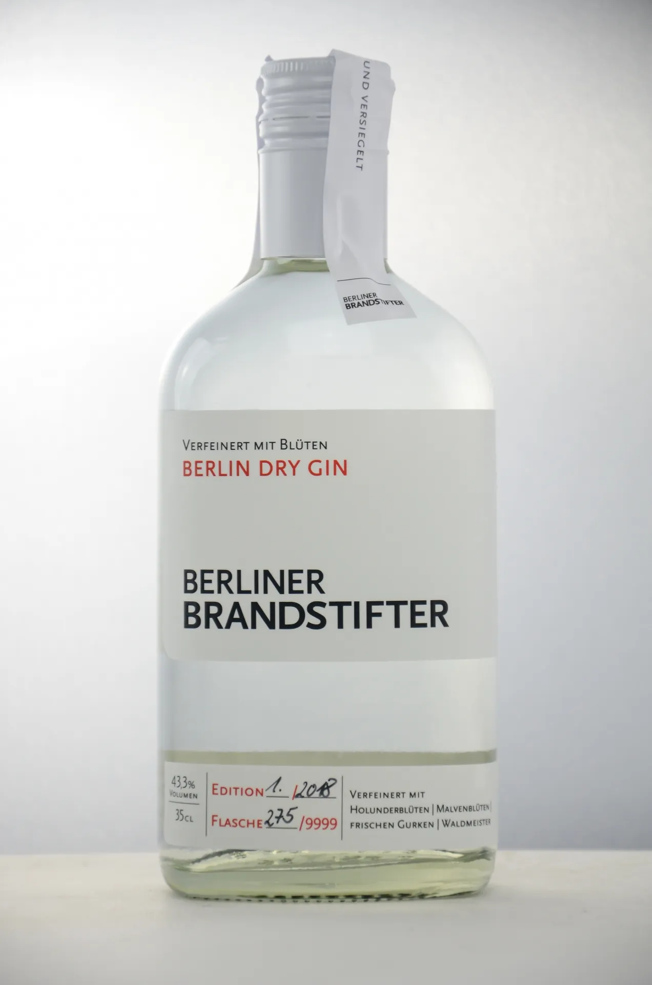 Berliner Brandstifter Dry Gin - 350ml