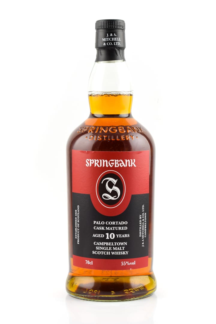 Springbank 10 year old Palo Cortado Cask Matured