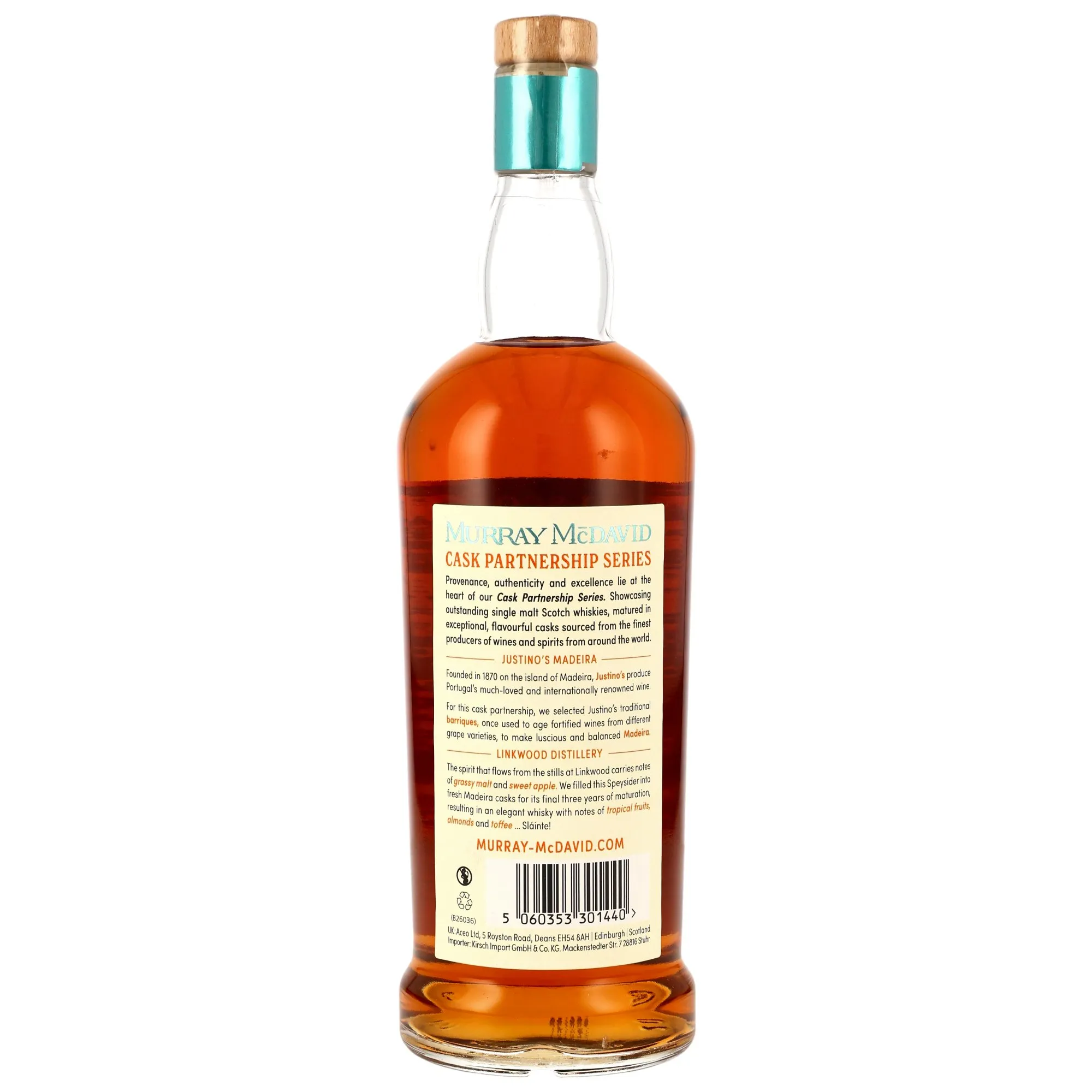 Linkwood 2017/2026 - 8 Jahre- Justino's Madeira Cask Finish - Cask Partnership Series Murray McDavid