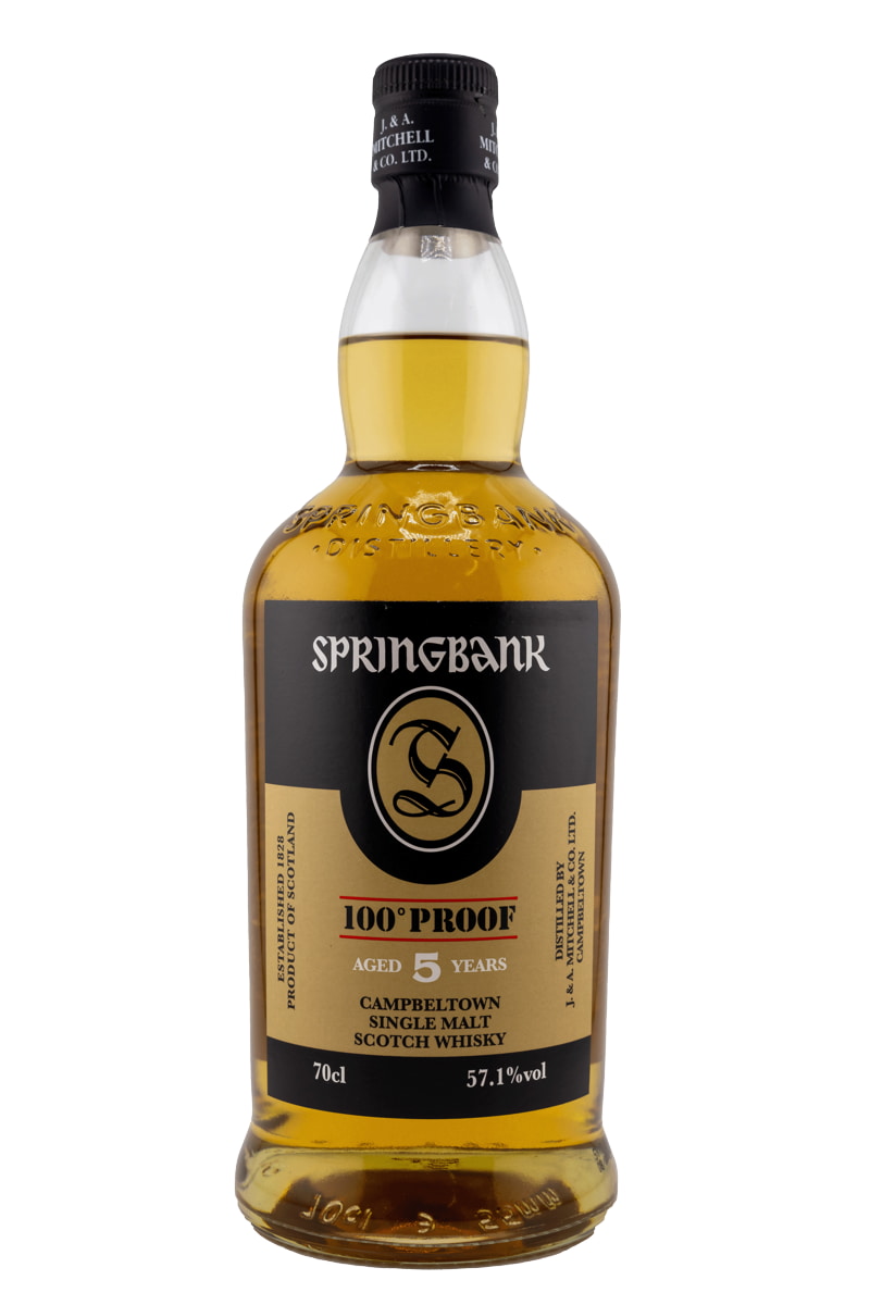 Springbank 100 Proof 5 year old