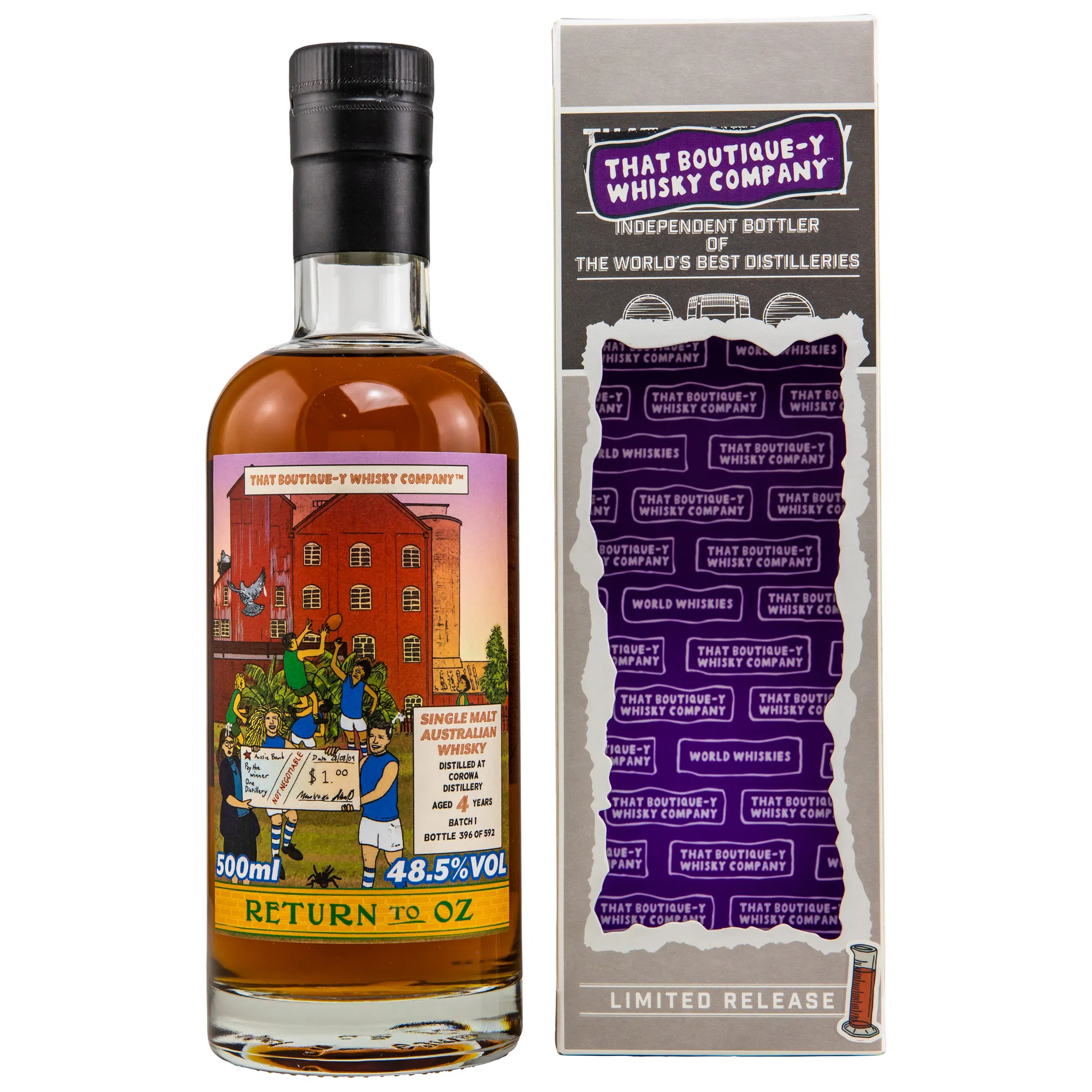 Corowa 4 Jahre Batch 1 (That Boutique-y Whisky Company)