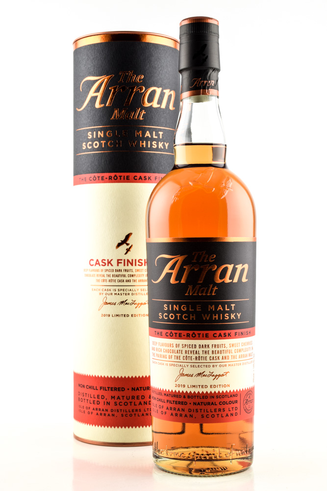 Arran Cask Finish Côte-Rôtie 50% vol. 0,7l Arran Cask Finish Côte-Rôtie 50% vol. 0,7l