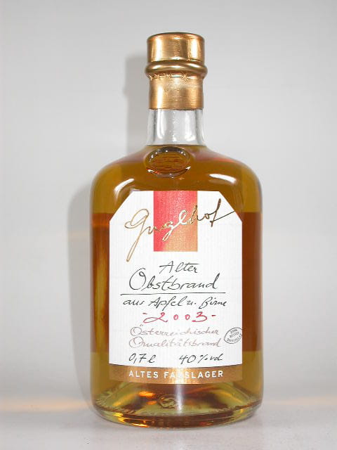 Alter Obstbrand 2003 Guglhof 40%vol. 0,7l