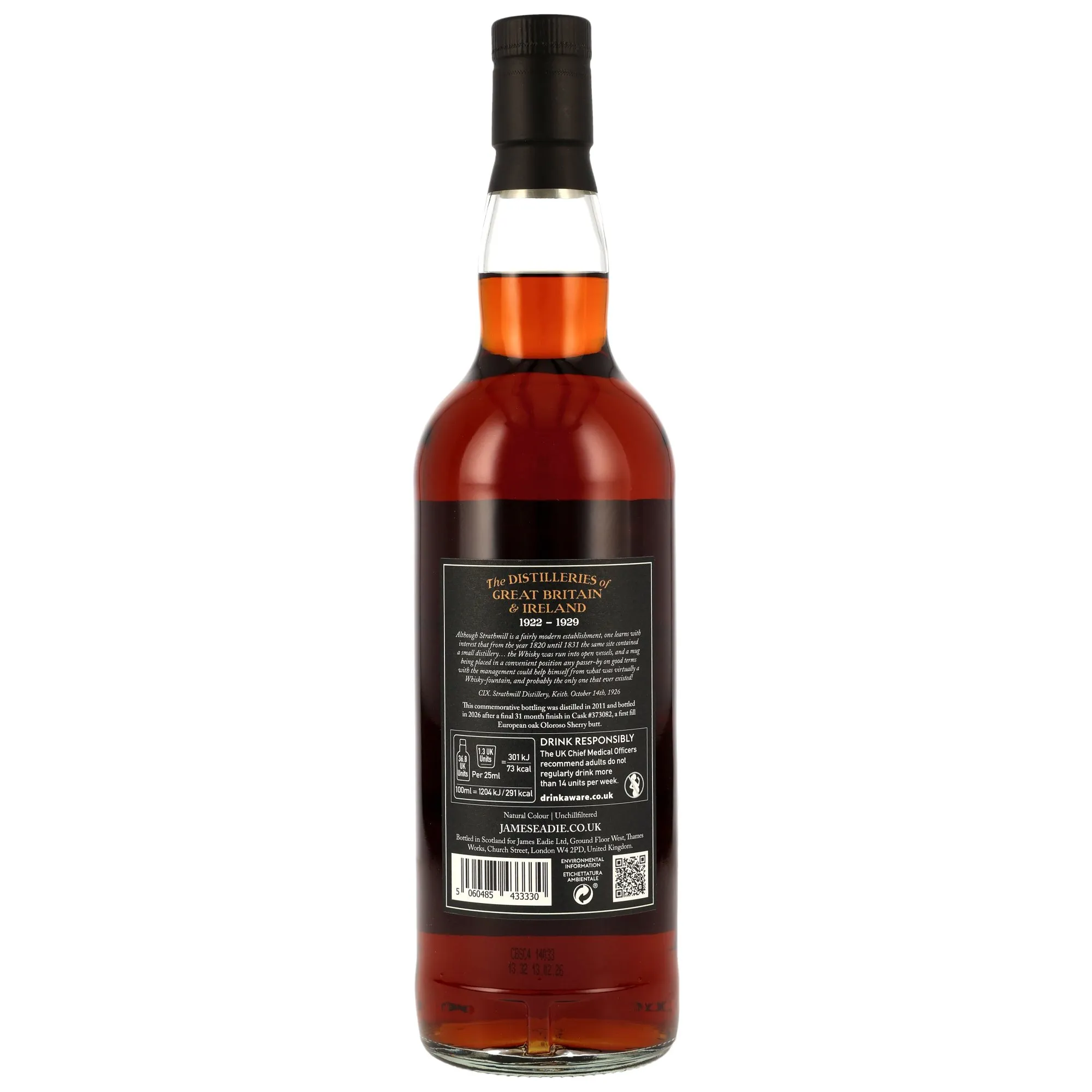 Strathmill 2011/2026 - 14 Jahre - 1st Fill Oloroso Sherry Butt Finish #373082 - James Eadie
