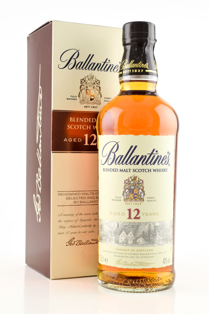 Ballantine's 12 Year Old Blended Malt Scotch Whiskey 40% vol. 0,7l Ballantine's 12 Year Old Blended Malt Scotch Whiskey 40% vol. 0,7l