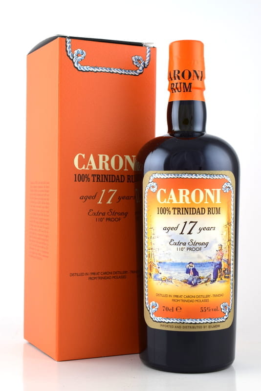 Caroni 17 Year Old Extra Strong 55% vol. 0,7l Caroni 17 Year Old Extra Strong 55% vol. 0,7l