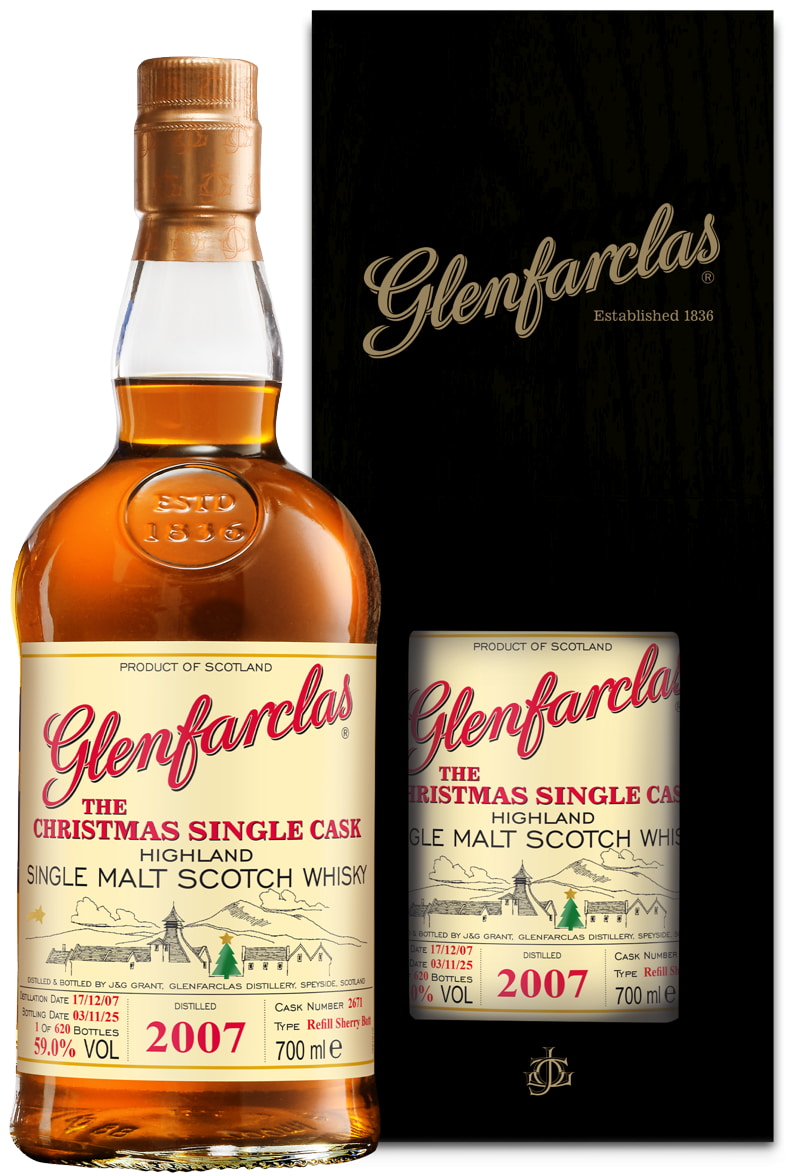 Glenfarclas Christmas Single Cask 2007/2025