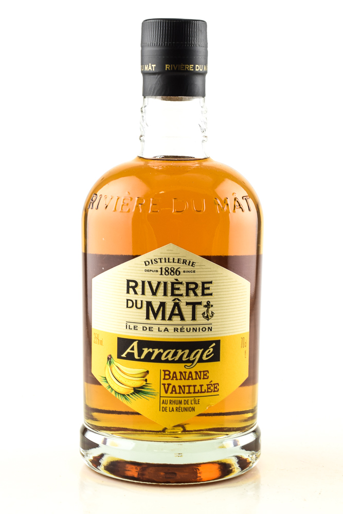 Rivière Du Mât Arrangé Banane Vanilée 35%vol. 0,7l Rivière Du Mât Arrangé Banane Vanilée 35%vol. 0,7l