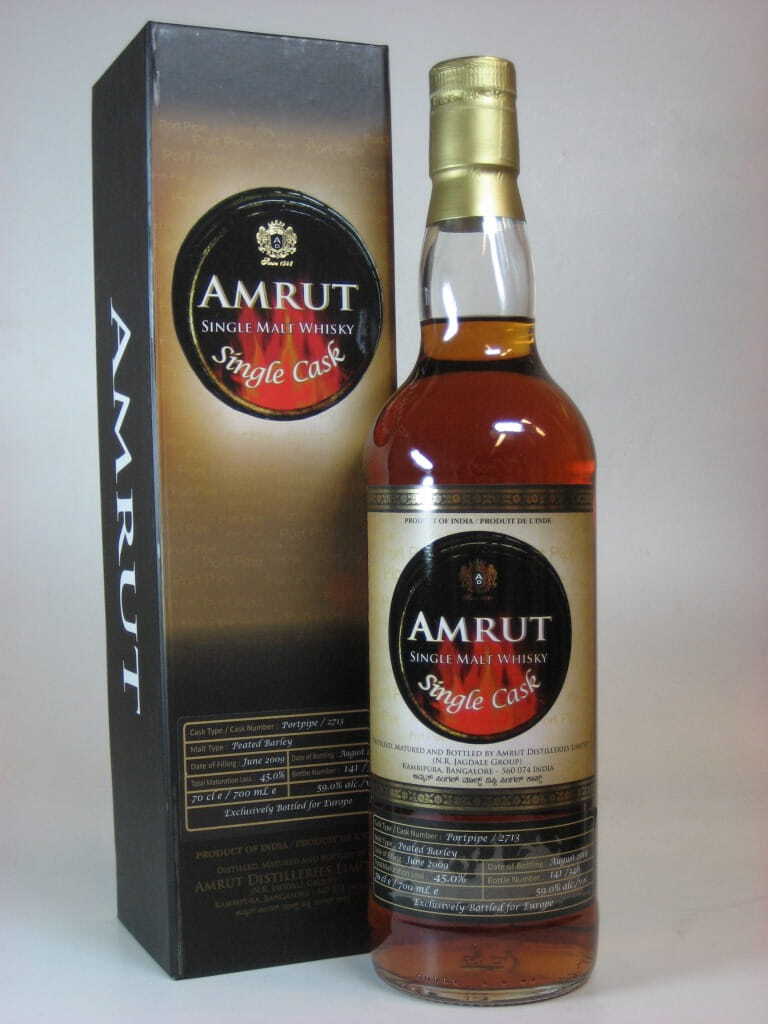 Amrut Single Cask Port Pipe - Indien - 59%vol. 0,7l