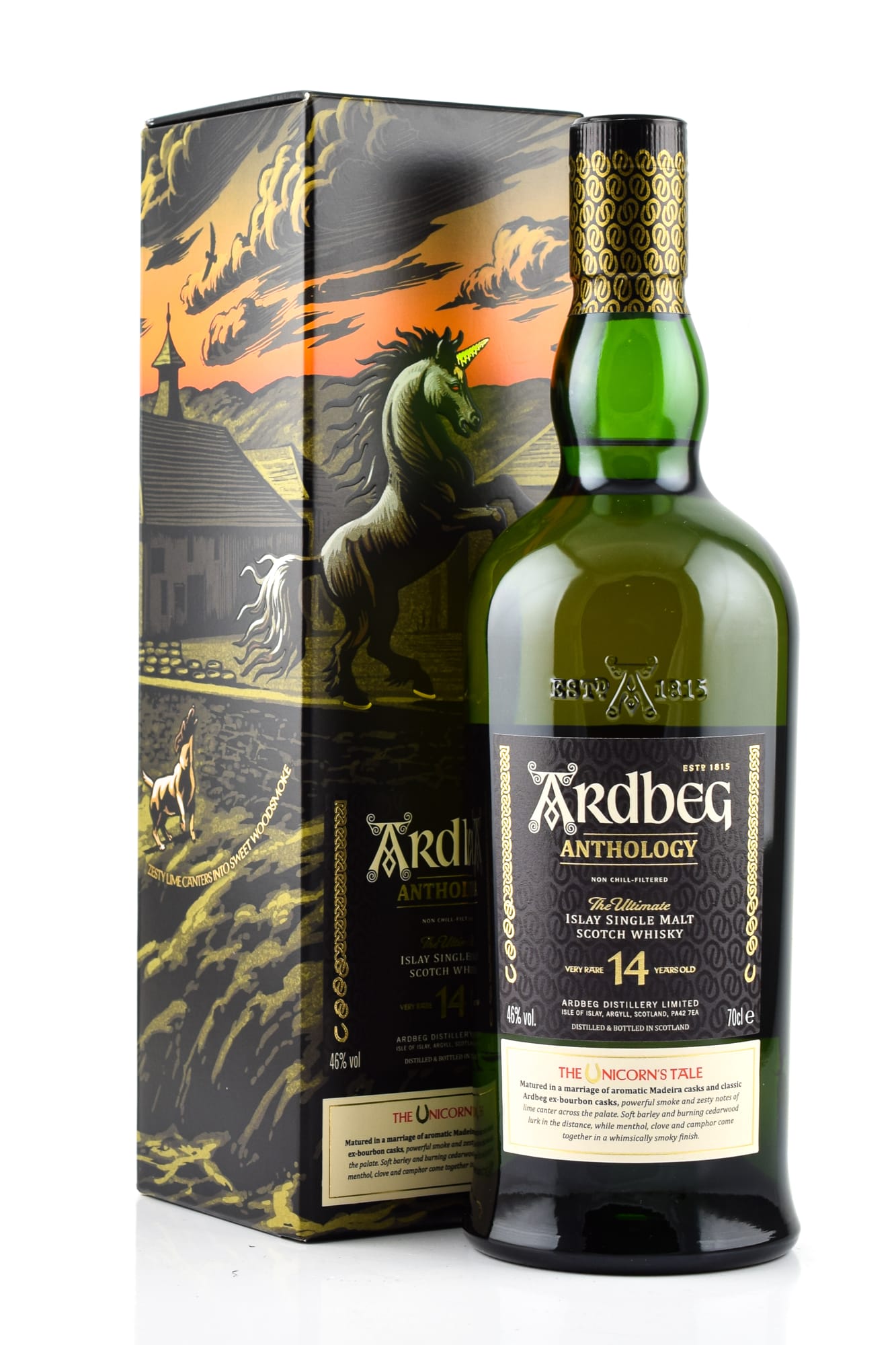 Ardbeg ANTHOLOGY 14 Jahre - The Unicorn's Tale Ardbeg ANTHOLOGY 14 Jahre - The Unicorn's Tale
