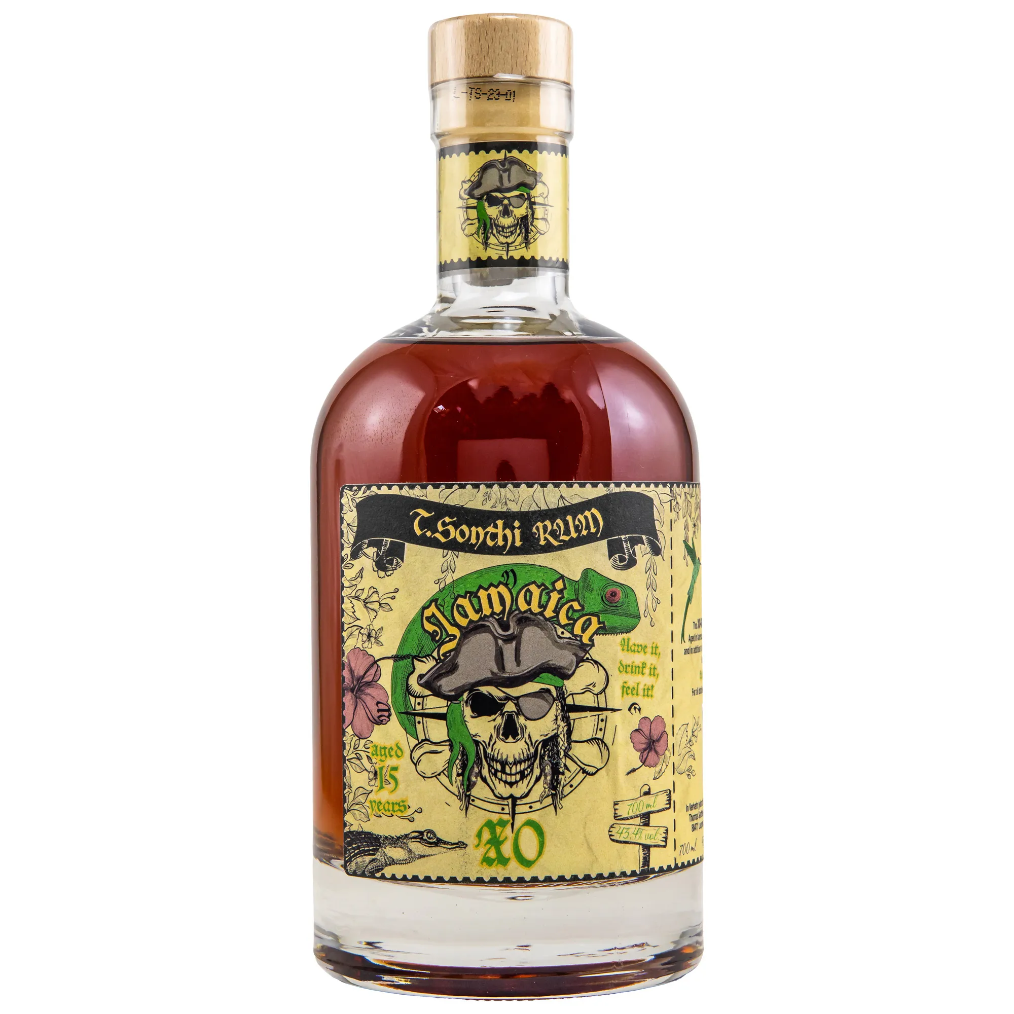 Jamaica 15 Year Old XO Rum - T.Sonthi